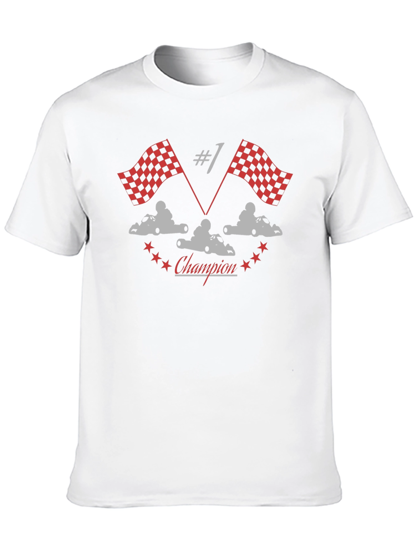 Champion #1 Kart Racing T-Shirt