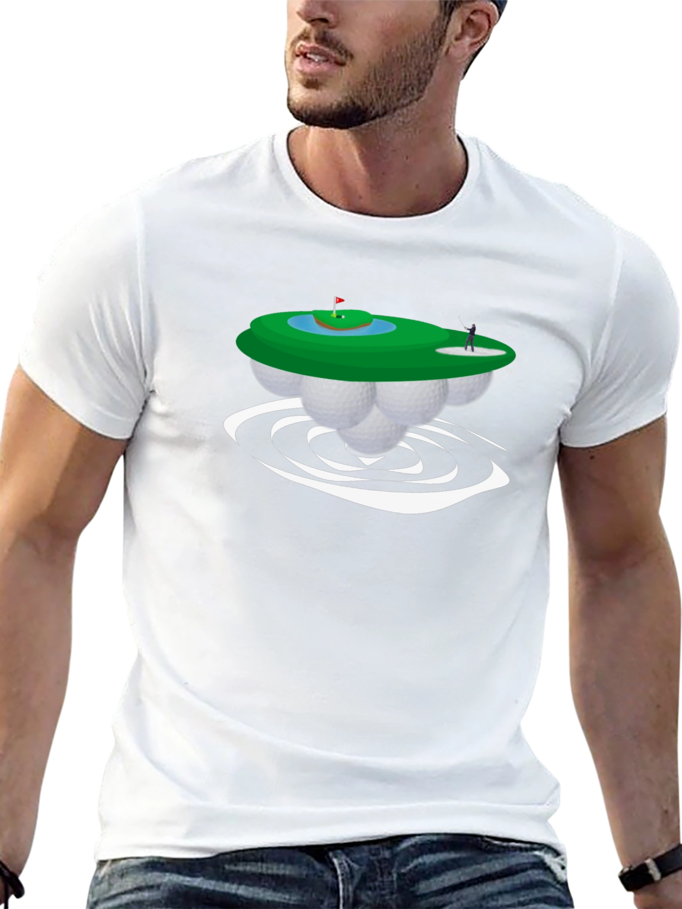 Golf Island Tee - Whimsical Golfers Shirt