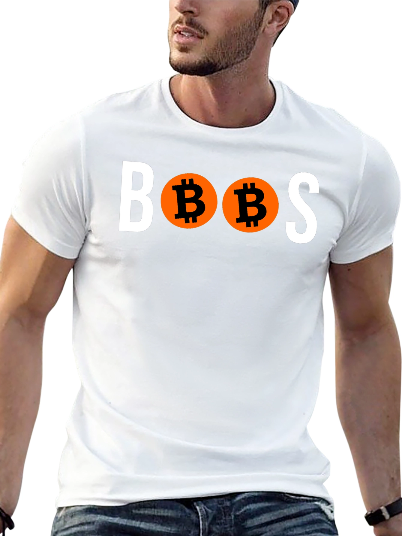 Bitcoin BOOBS Graphic T-Shirt