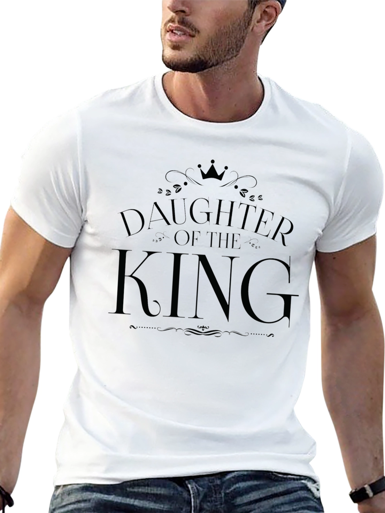 Daughter of the King Black T-Shirt