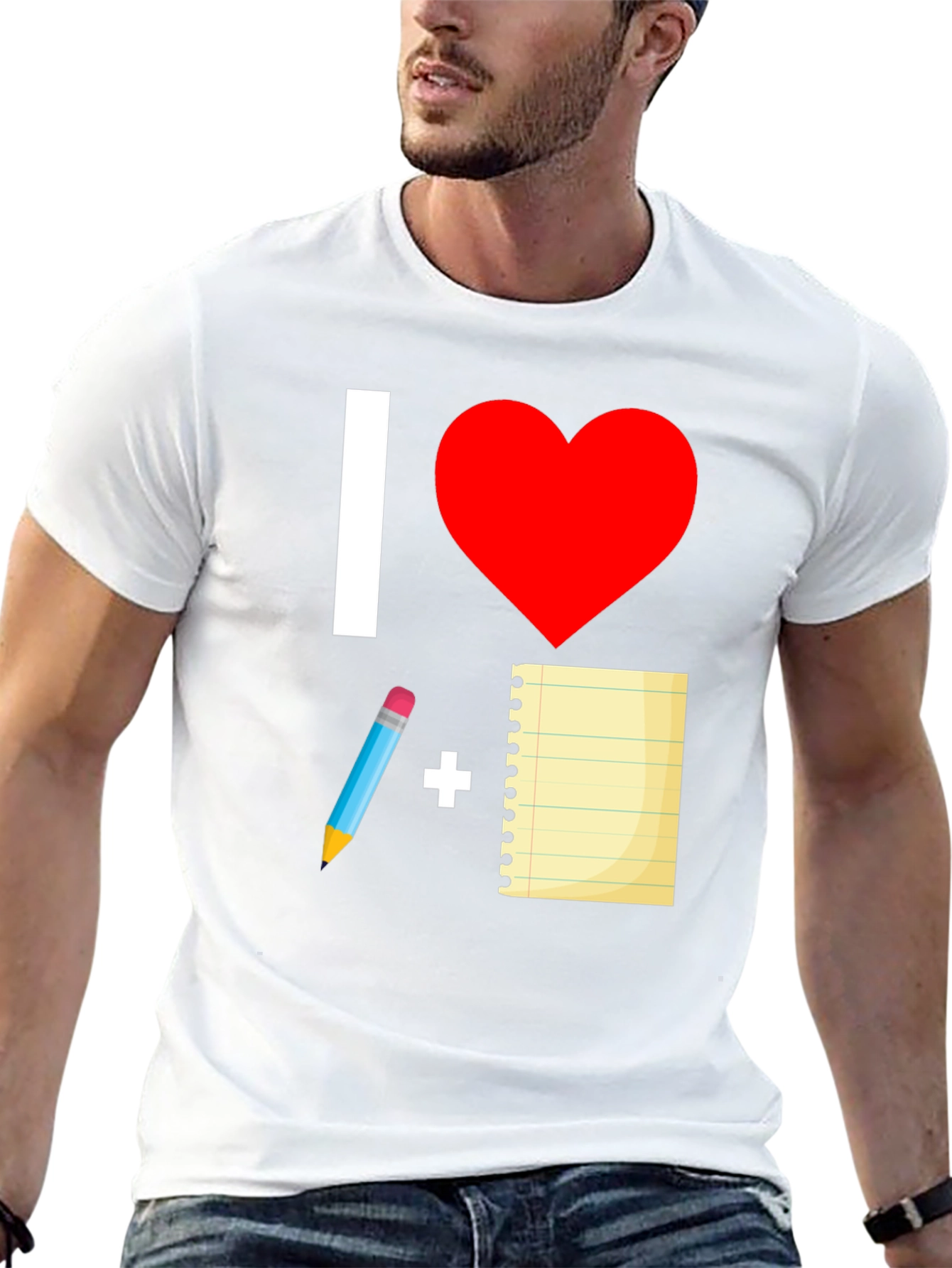 I Love Writing T-Shirt - Creative Tee