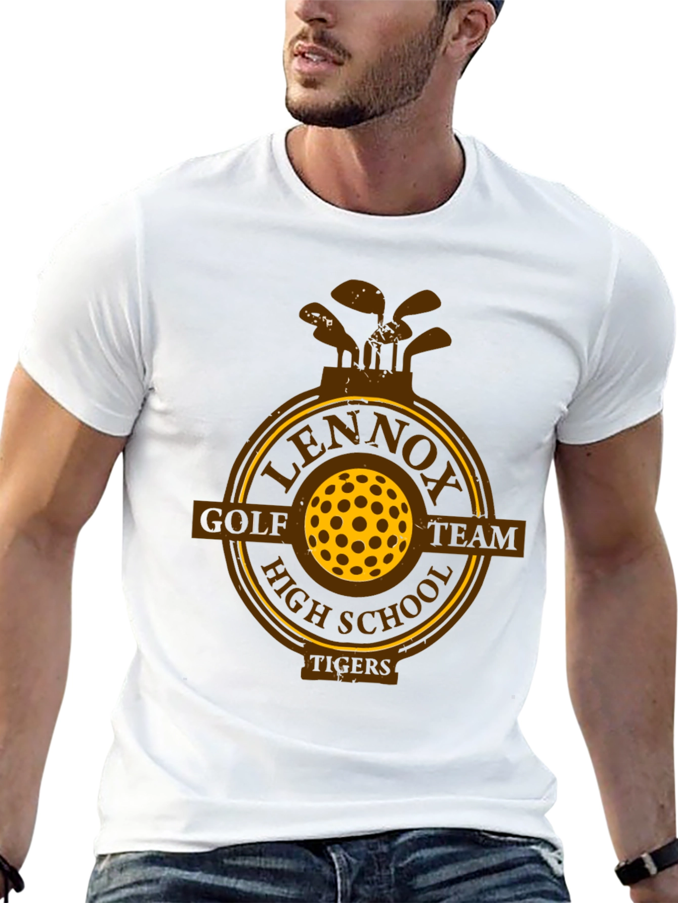 Lennox High School Golf Team T-Shirt - Tigers