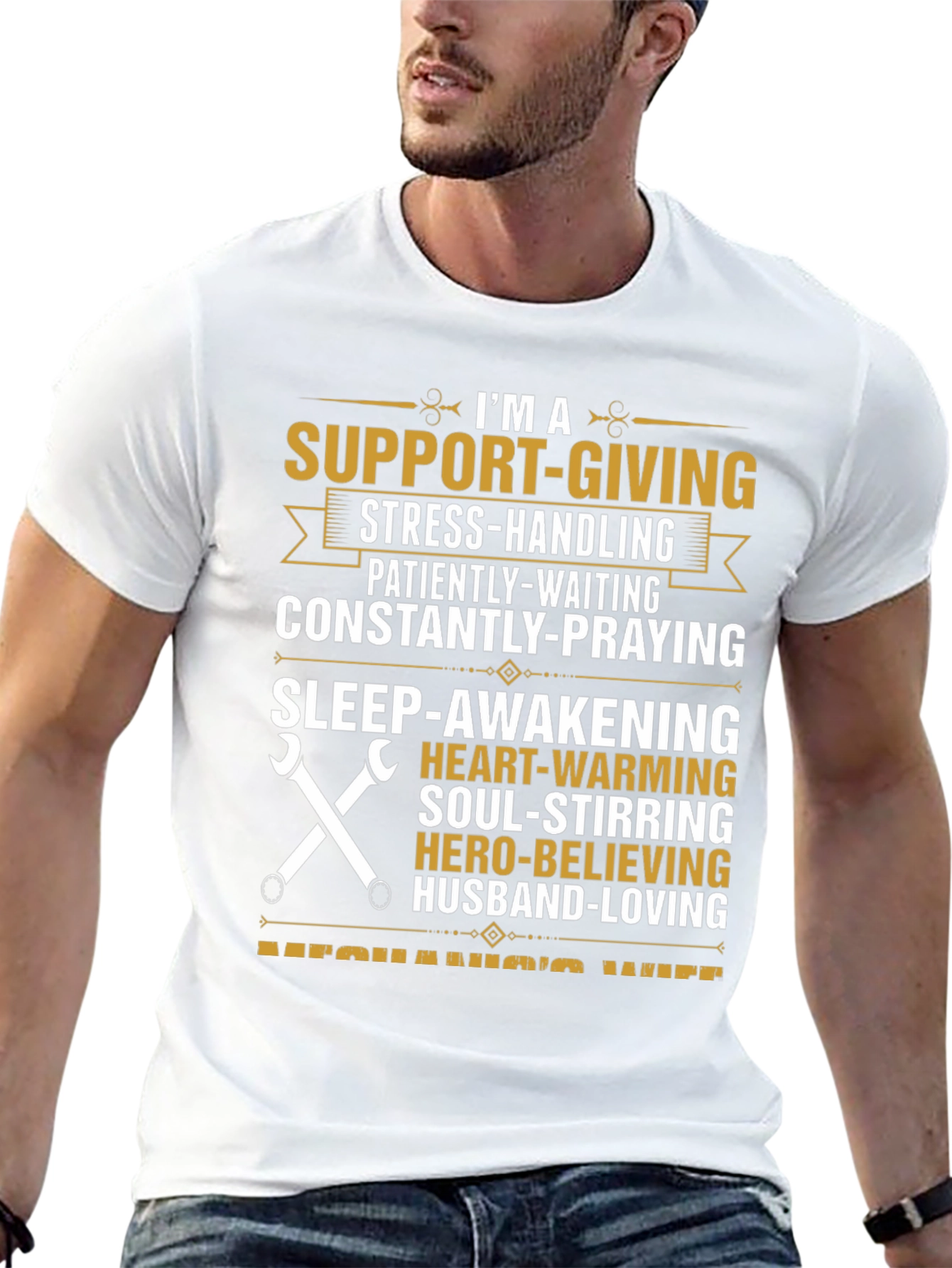 Mechanics Wife T-Shirt: Support-Giving Hero