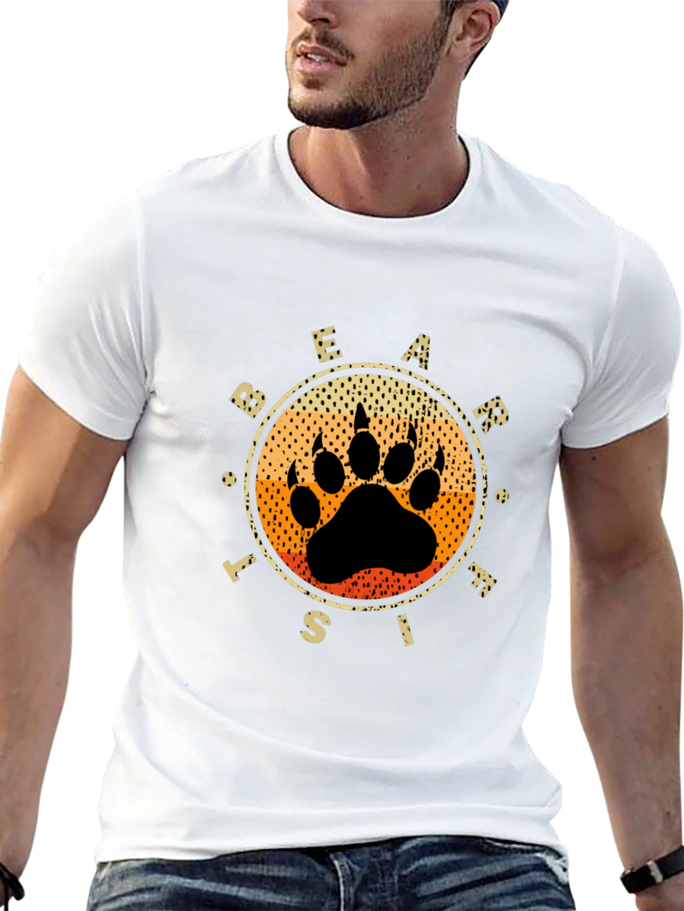 Bear Fist T-Shirt: Graphic Tee for Nature Lovers