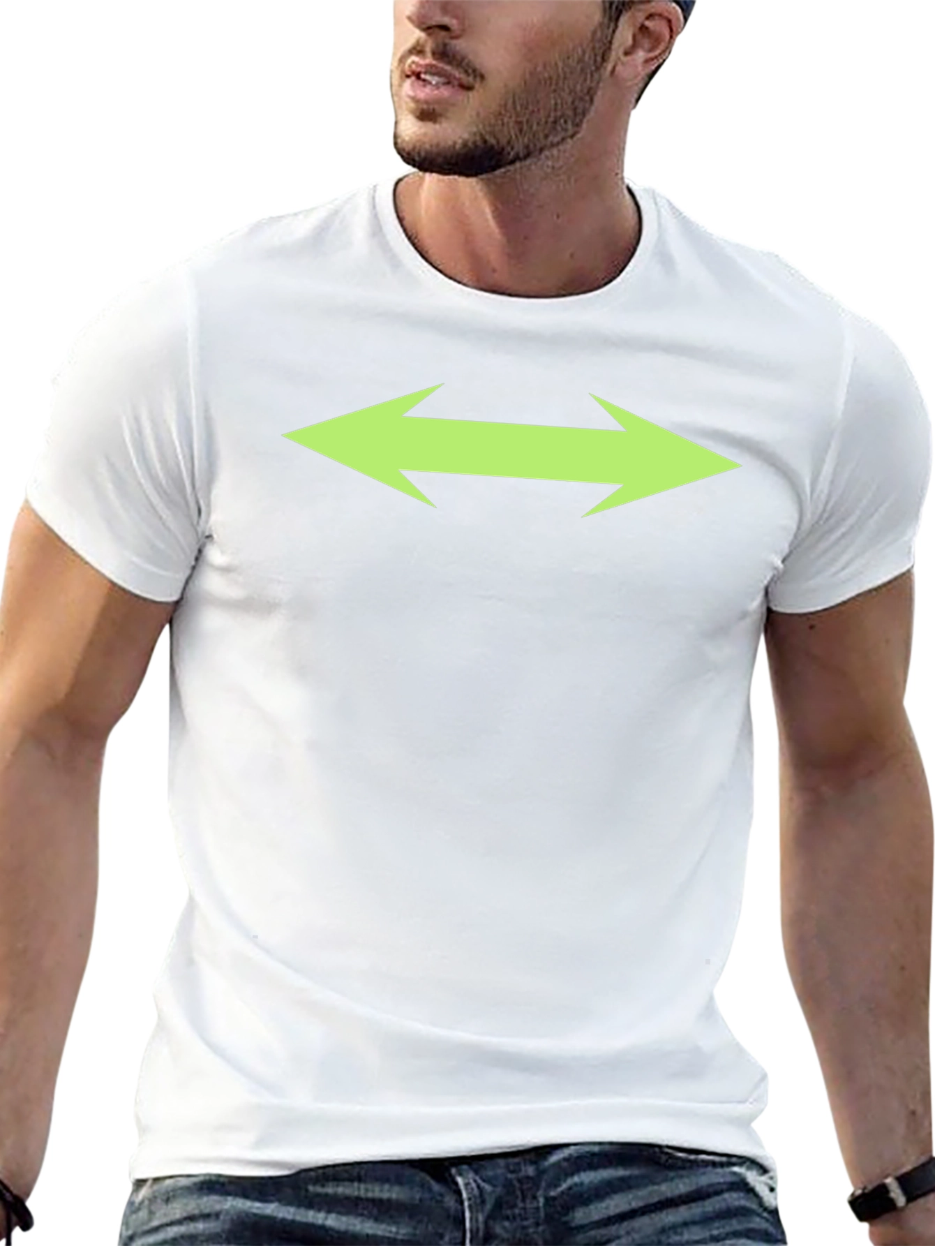 Arrow Graphic Tee - Directional Coolness