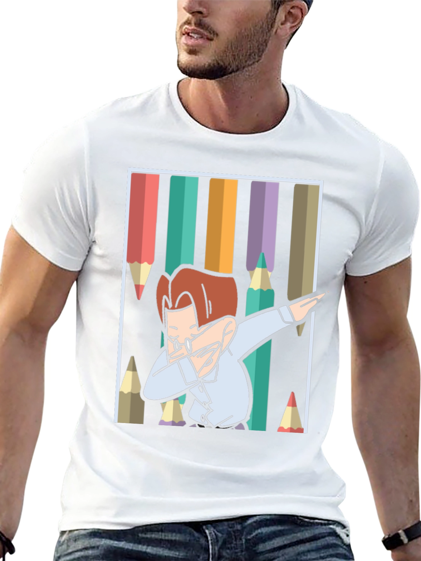 Dabbing Cartoon T-Shirt