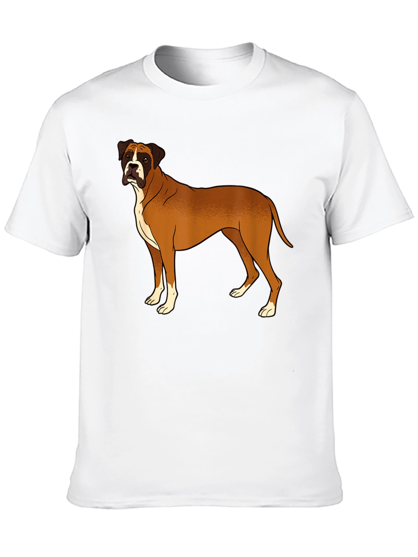 Boxer Dog Graphic Tee - Classic Style