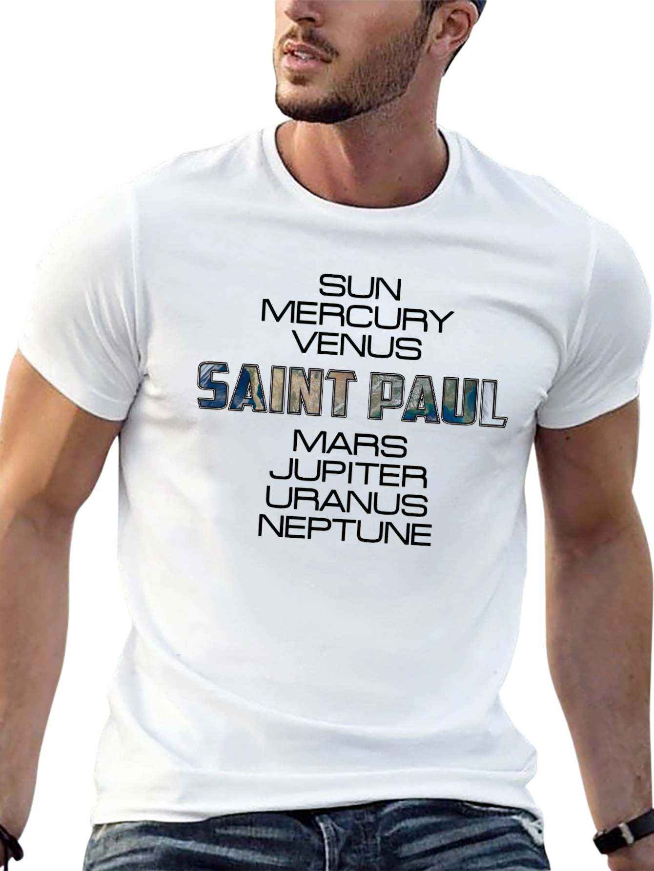 Saint Paul Planets Graphic Tee