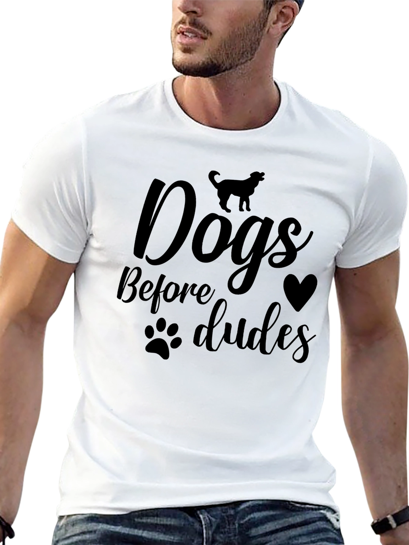 Dogs Before Dudes Graphic Tee
