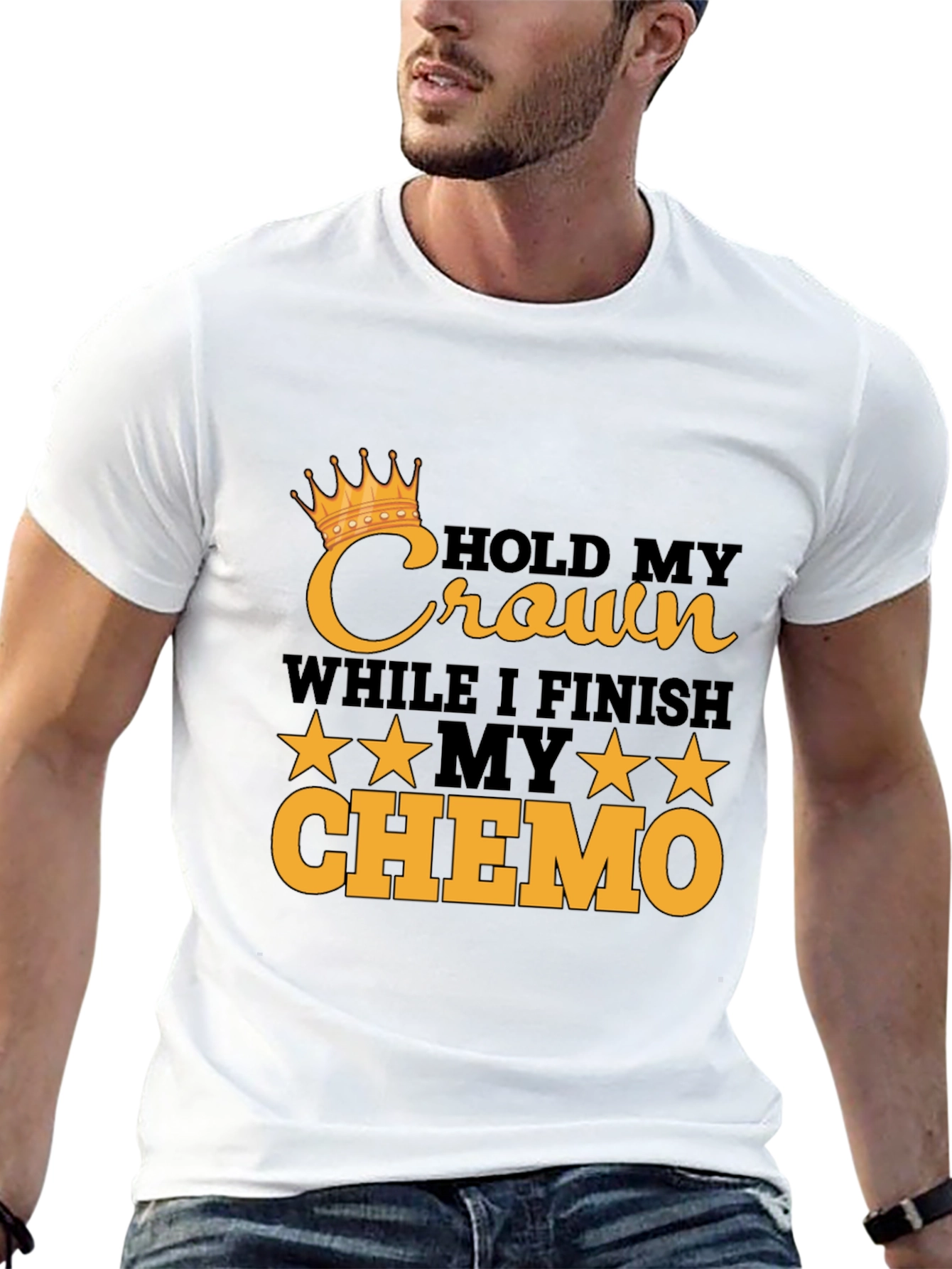 Hold My Crown Chemo Awareness T-Shirt
