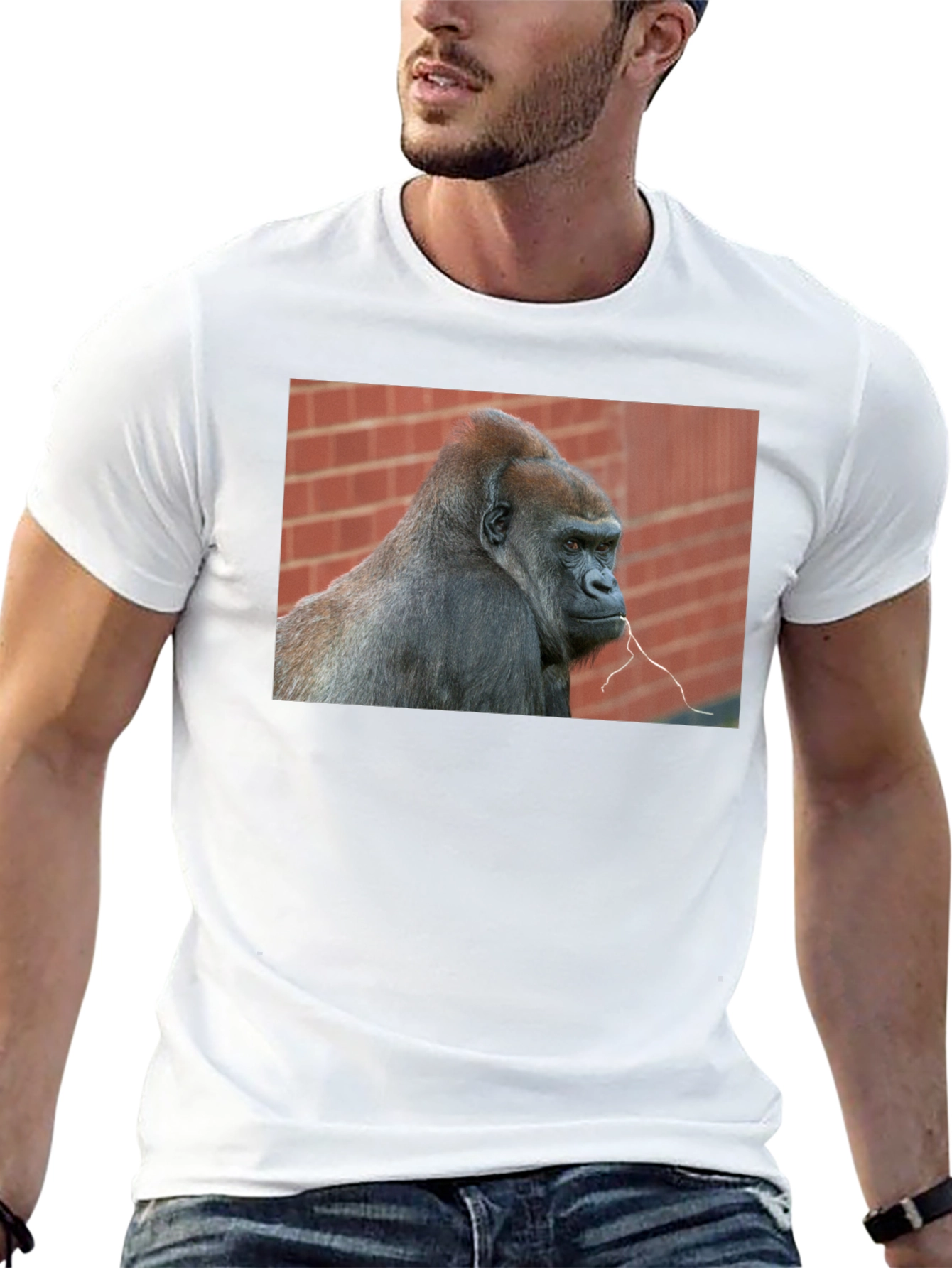 Gorilla Graphic T-Shirt - Premium Unisex Tee