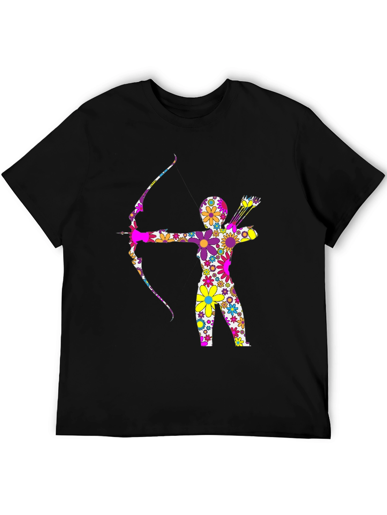 Floral Archer Graphic T-Shirt