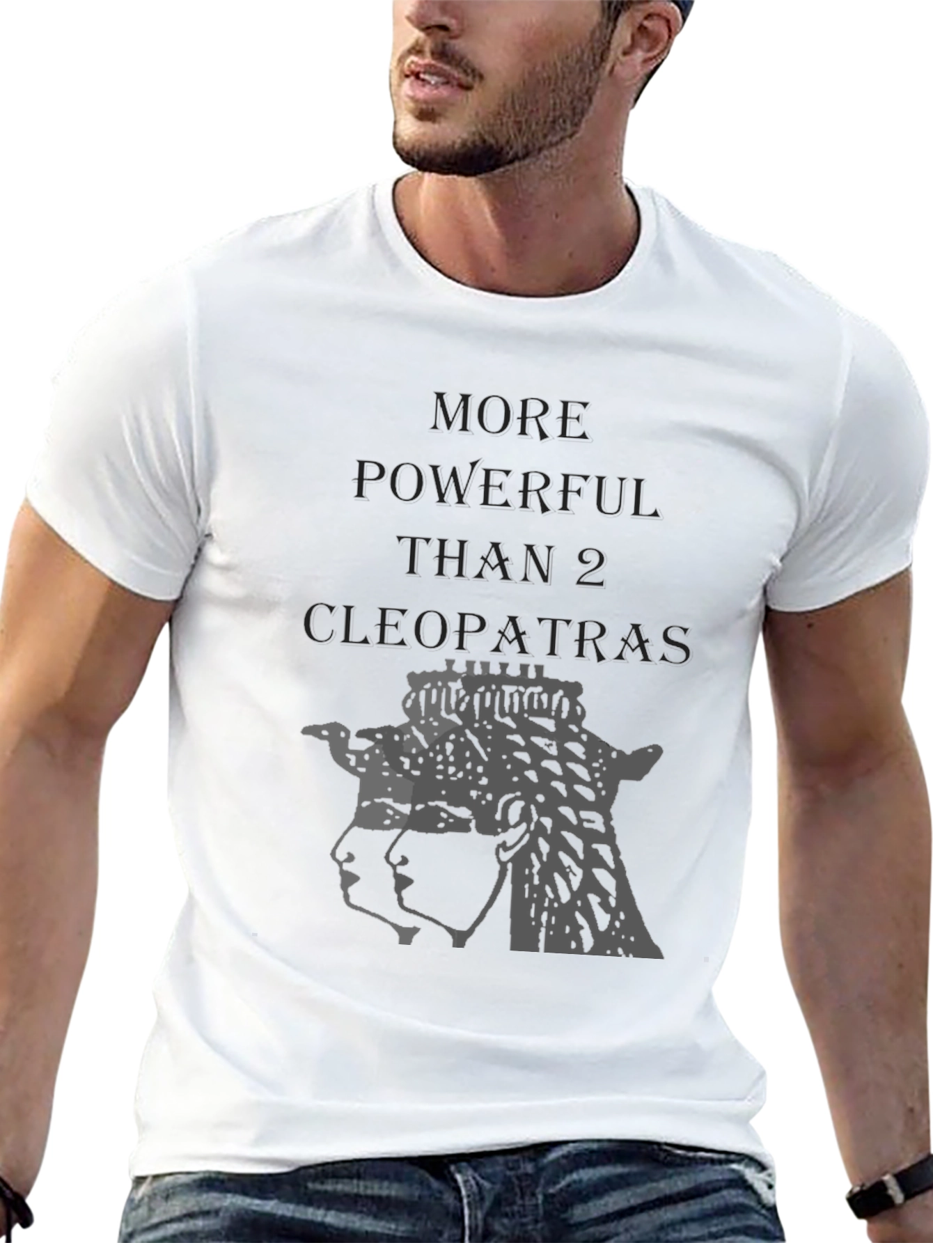 Powerful Cleopatra Graphic T-Shirt