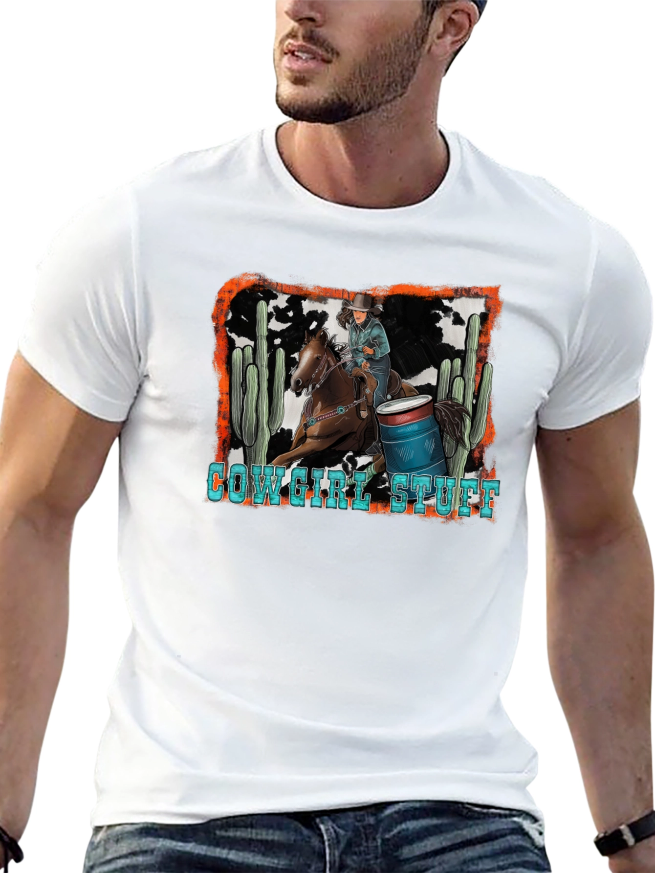 Cowgirl Stuff Graphic Tee - Western Style T-Shirt