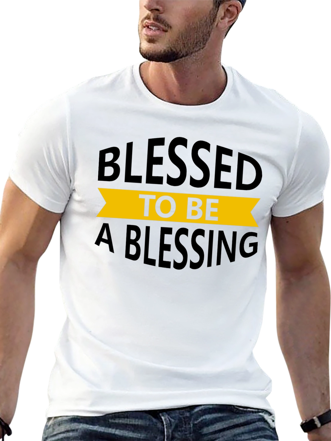 Blessed to Be a Blessing Black T-Shirt