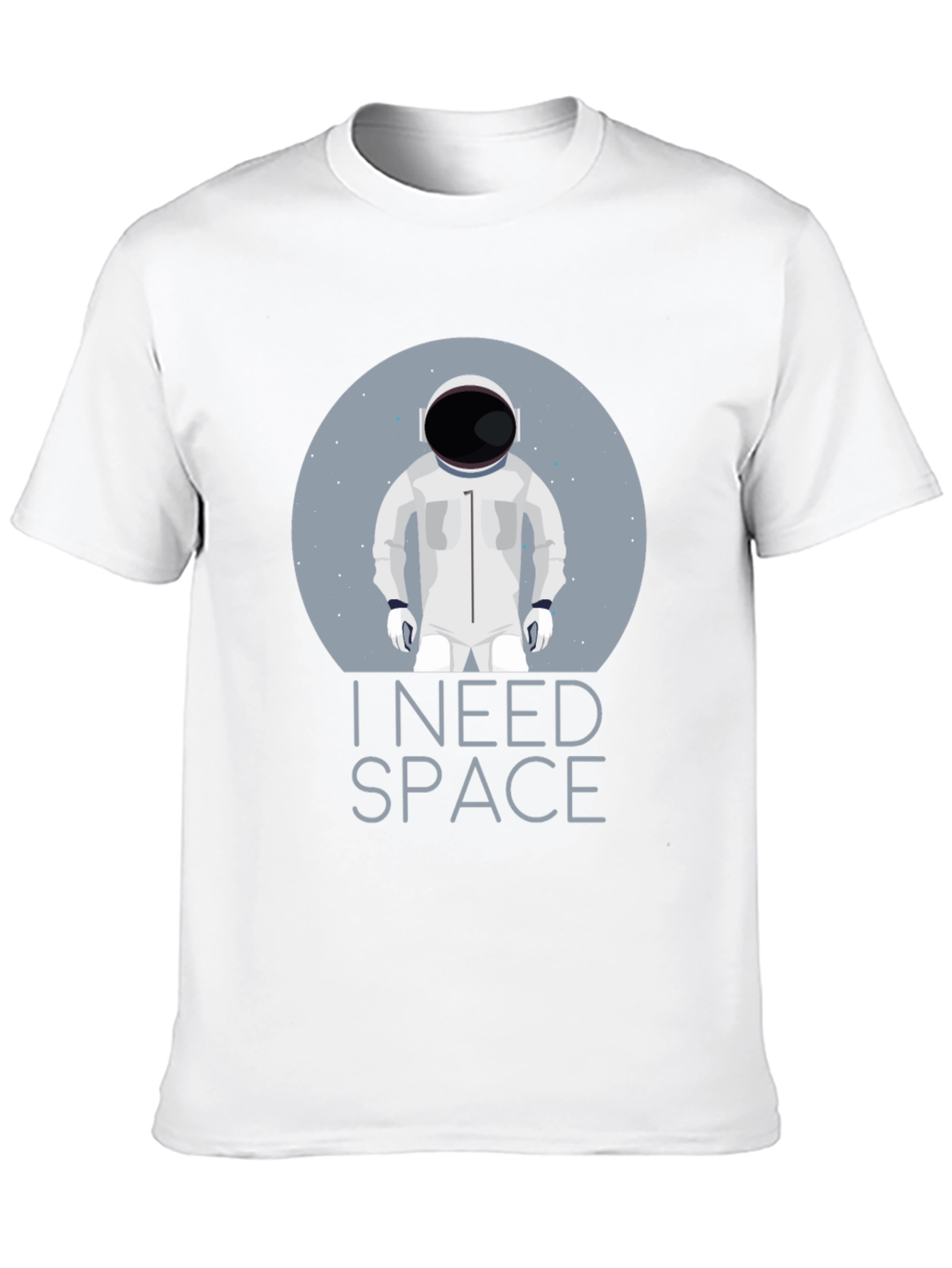 I Need Space T-Shirt Astronaut Design Tee