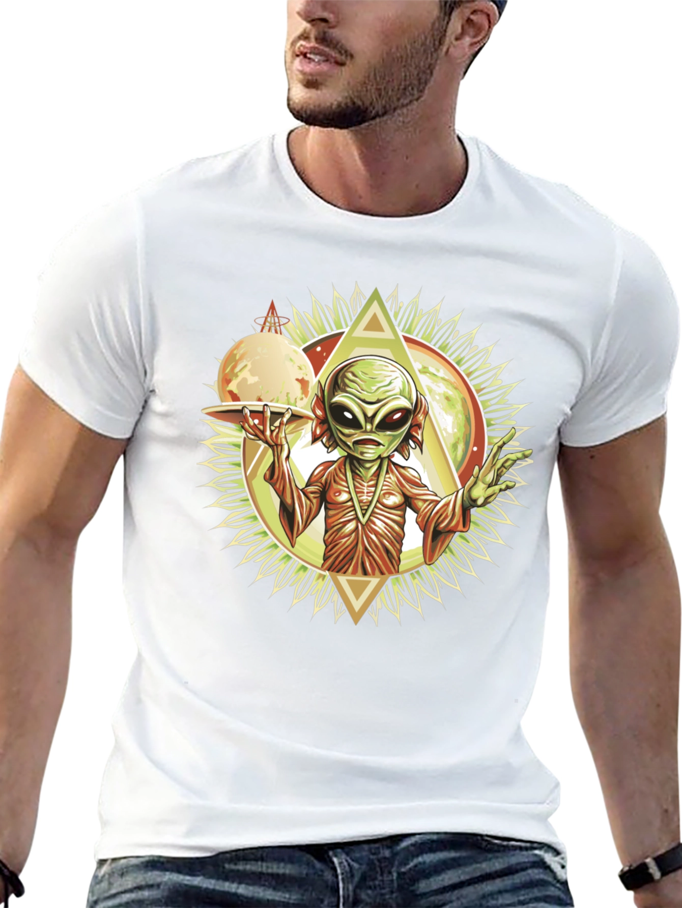 Alien T-Shirt - Extraterrestrial Design