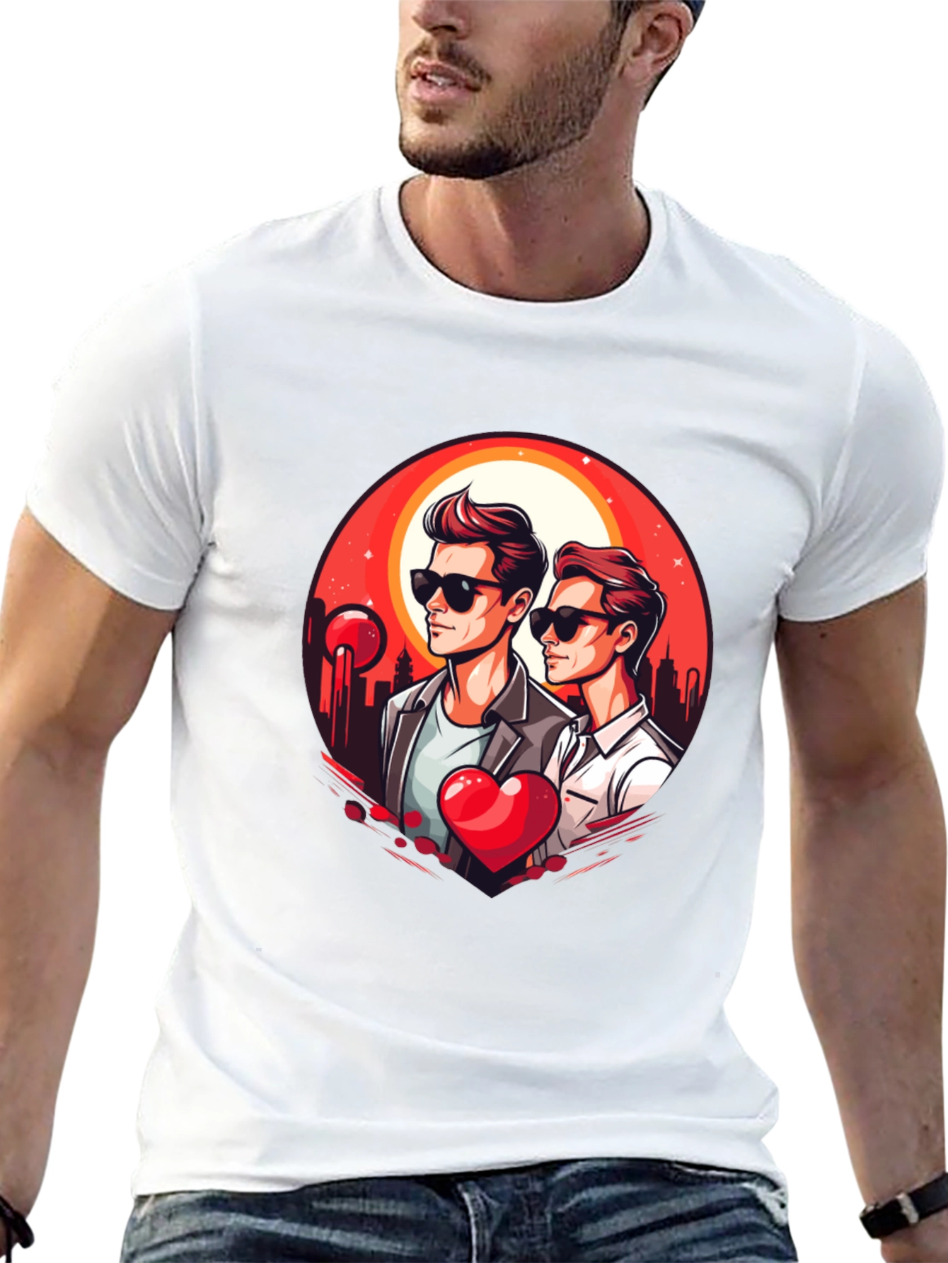 Gay Pride T-Shirt LGBTQ+ Design