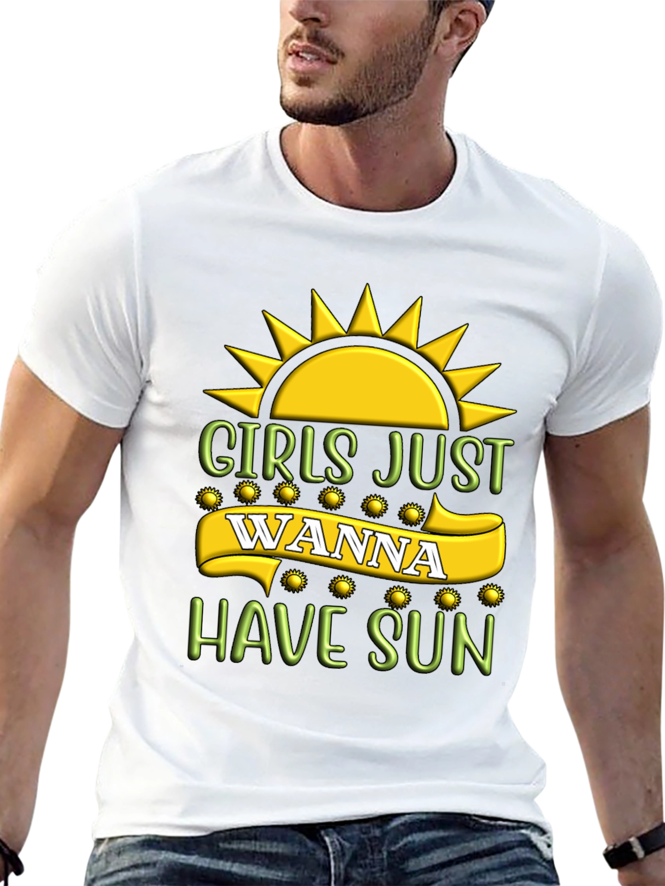 Girls Just Wanna Have Sun Graphic Tee