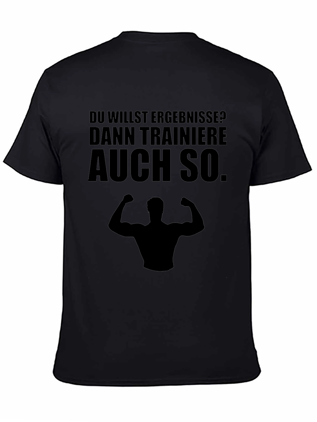 Train Hard Black T-Shirt