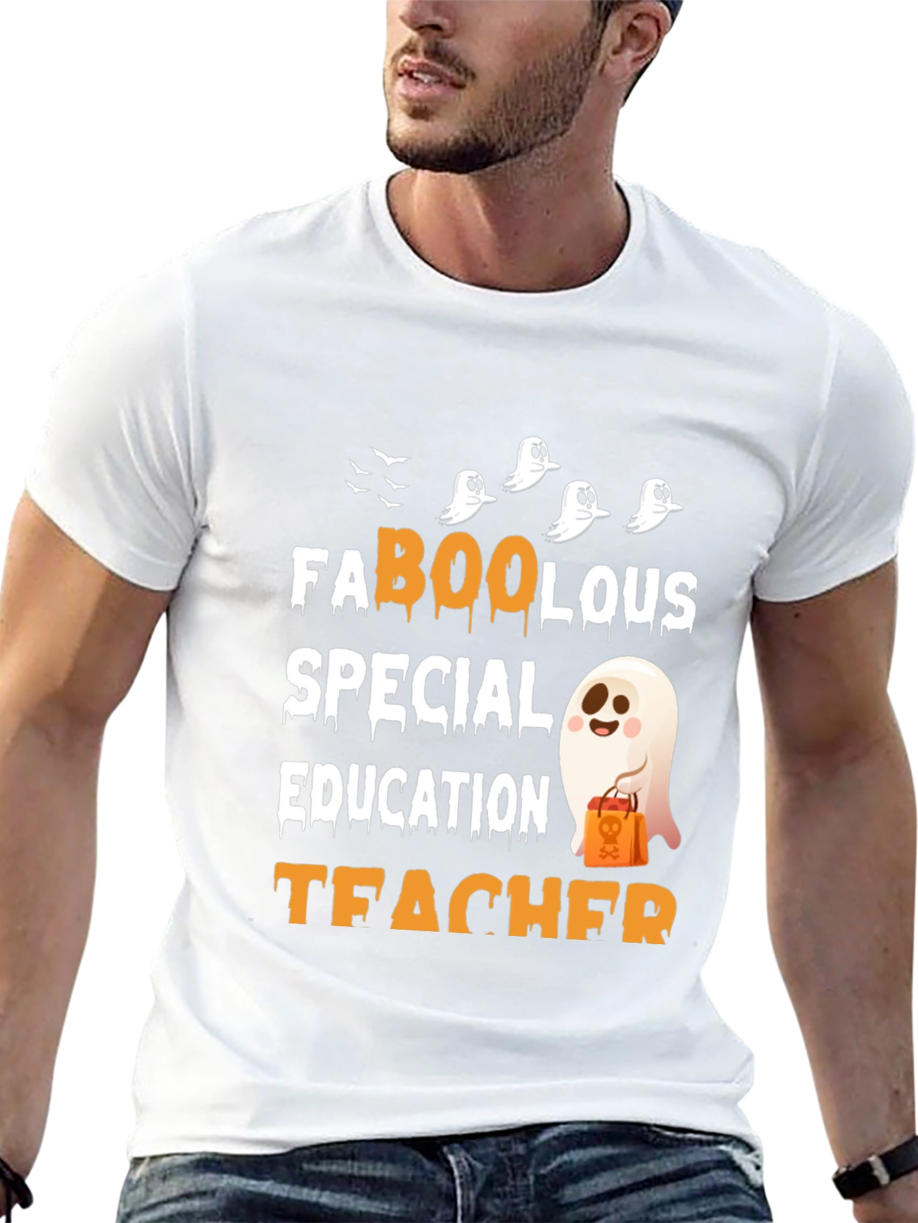 Fabulous Special Education Teacher Halloween T-Shirt