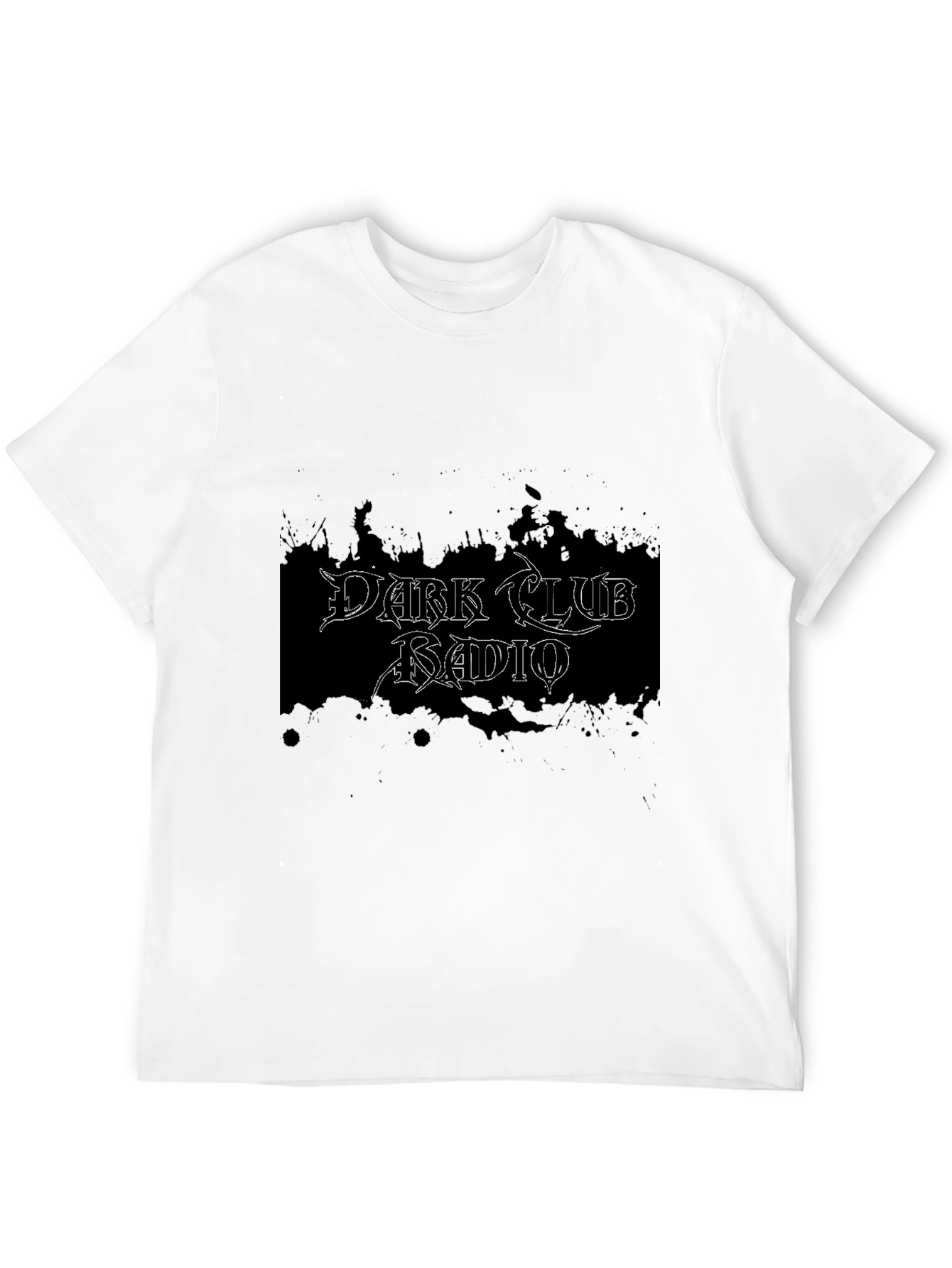Dark Club Radio Black Graphic Tee