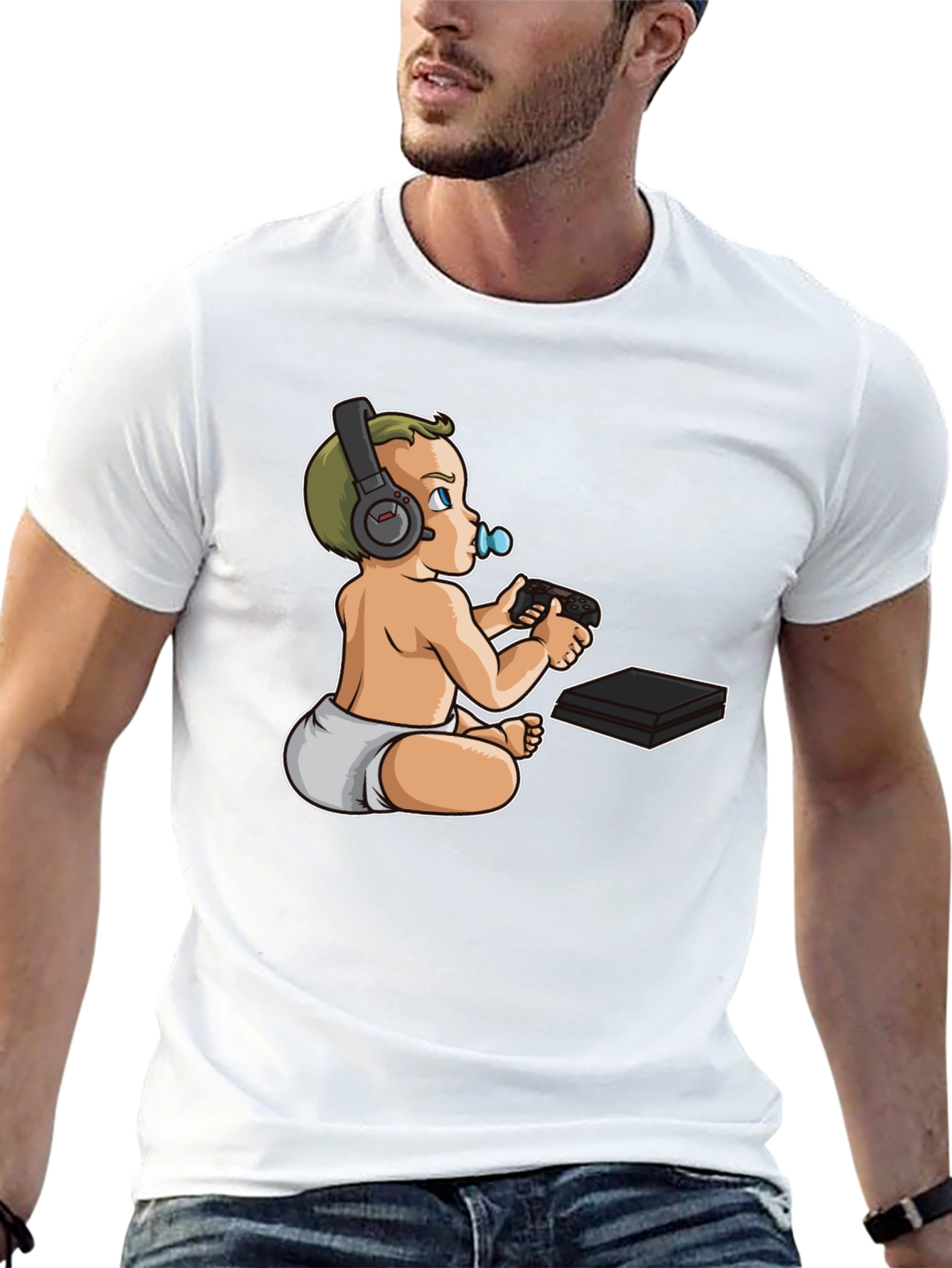 Gamer Baby T-Shirt - Cute Gaming Tee