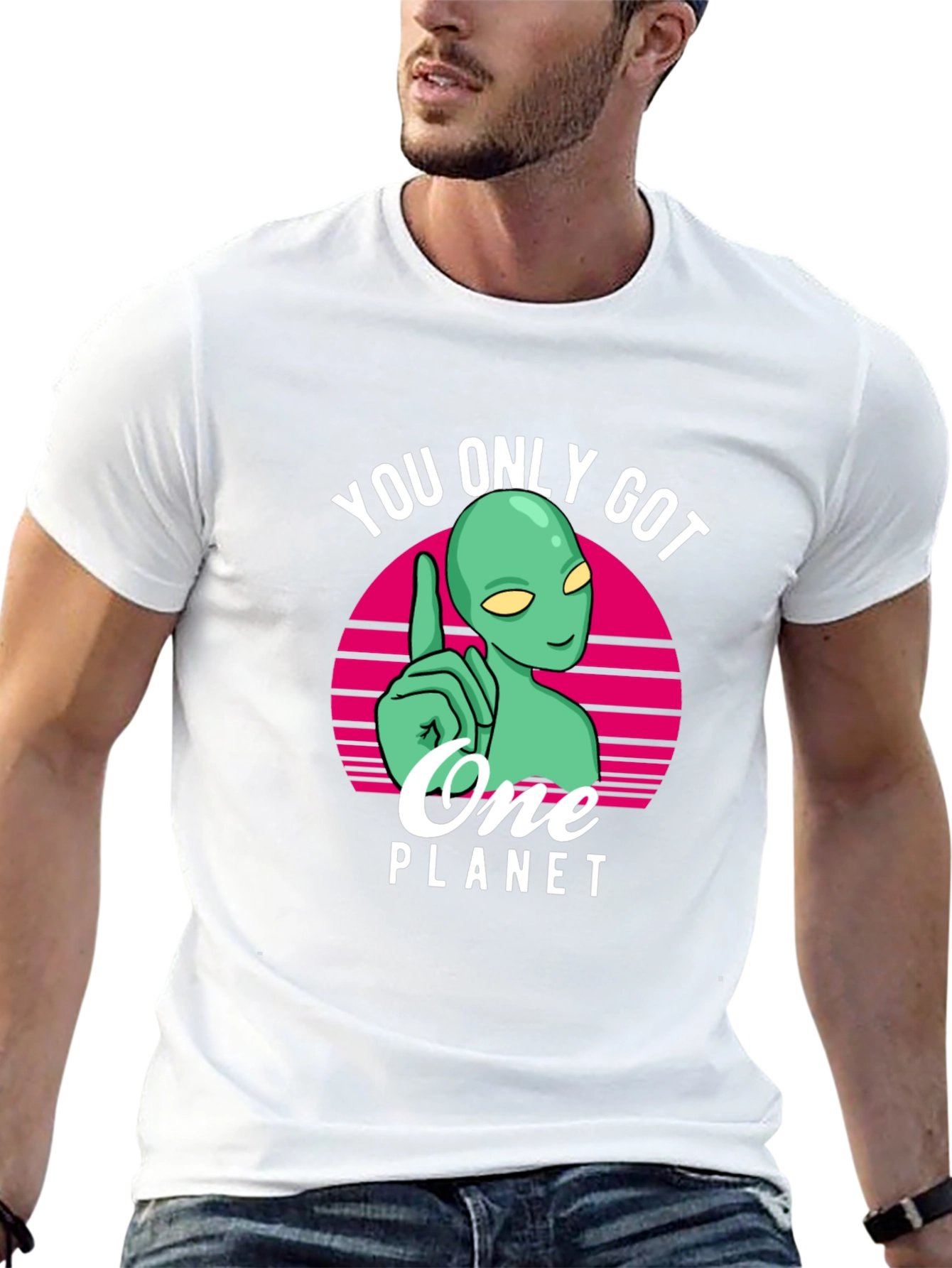 You Only Got One Planet Alien T-Shirt
