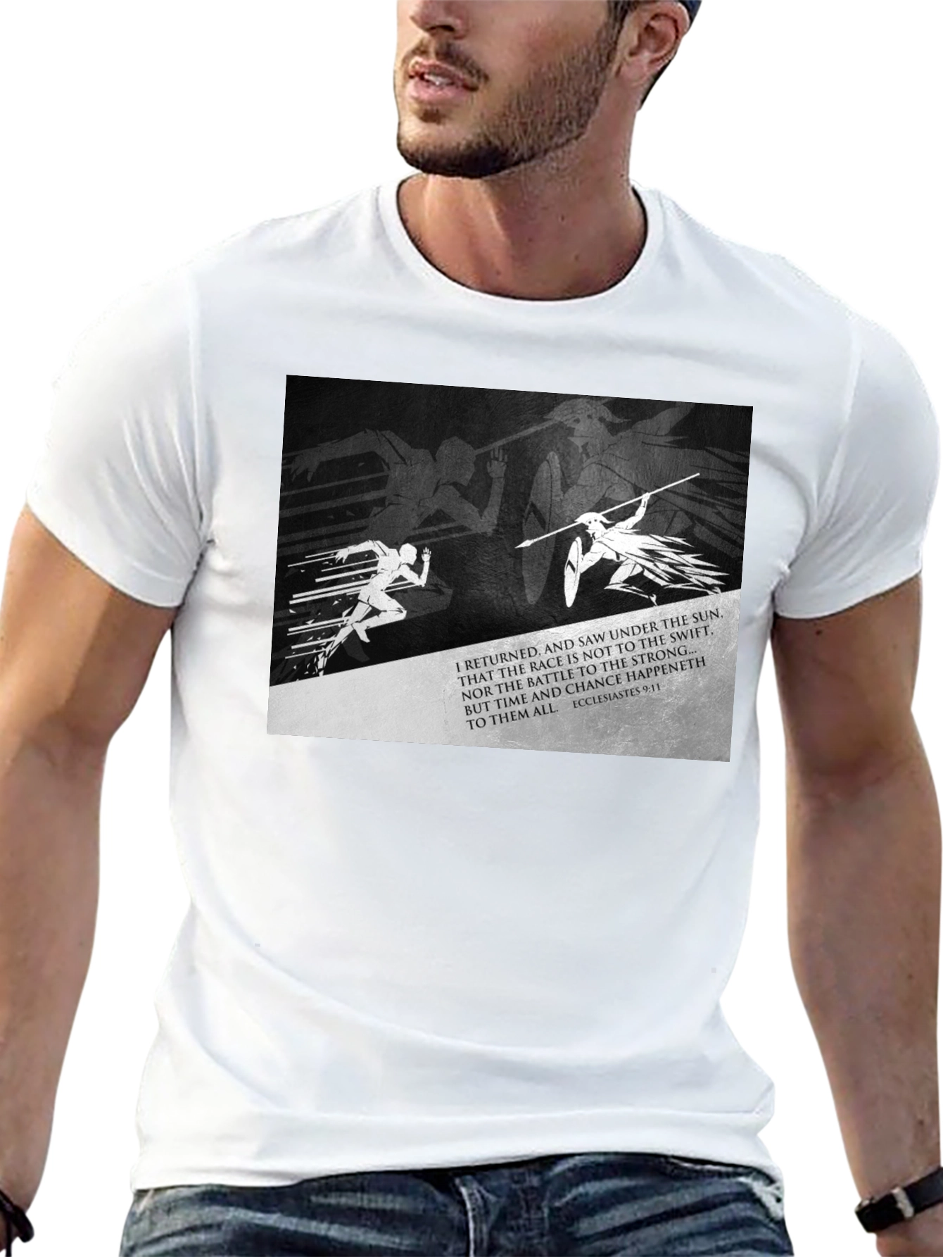 Motivational Scripture T-Shirt - Time and Chance