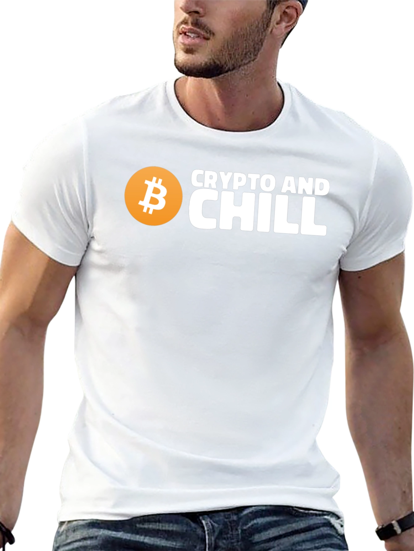 Crypto and Chill Black T-Shirt