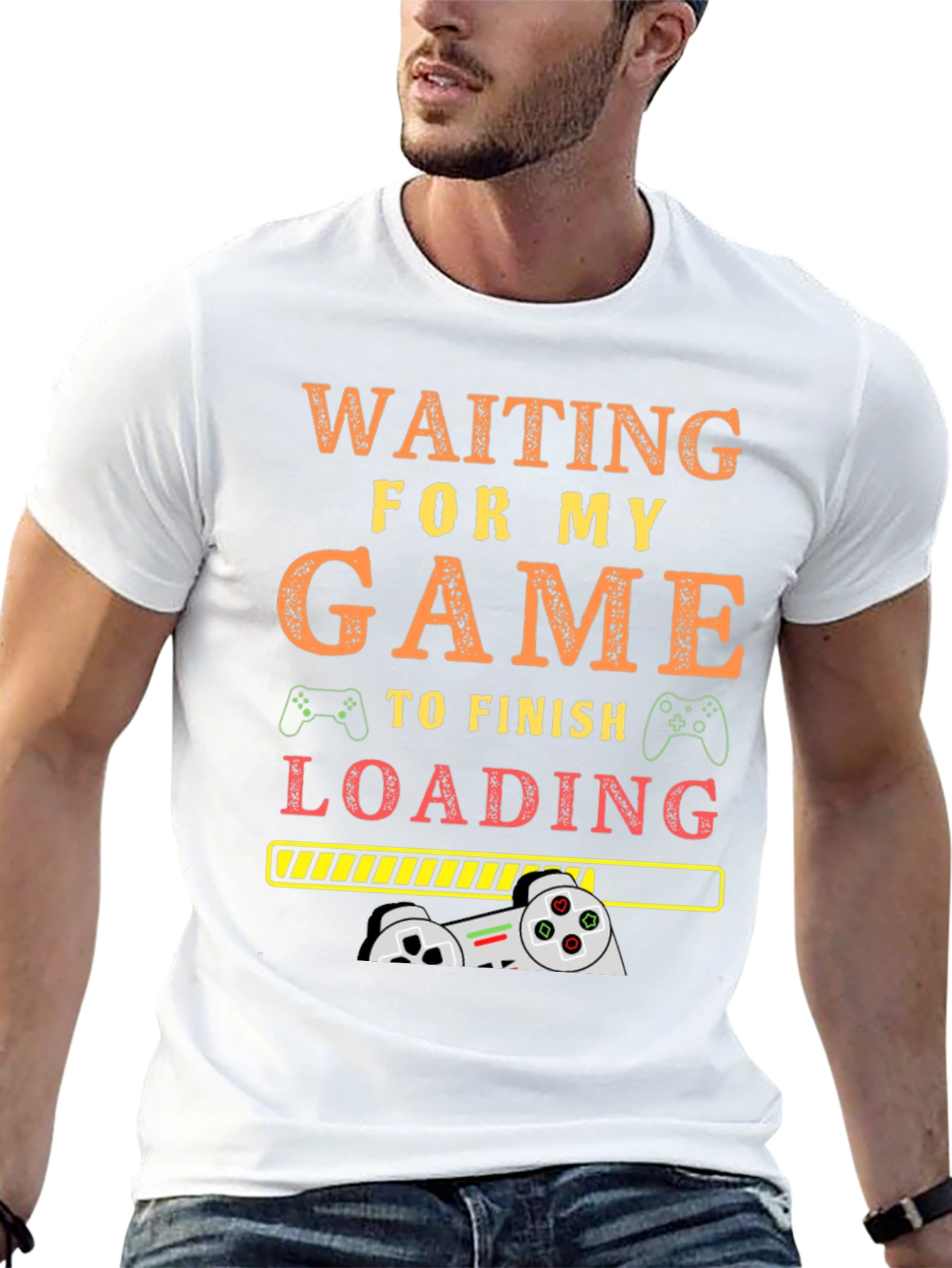 Waiting For My Game Loading T-Shirt