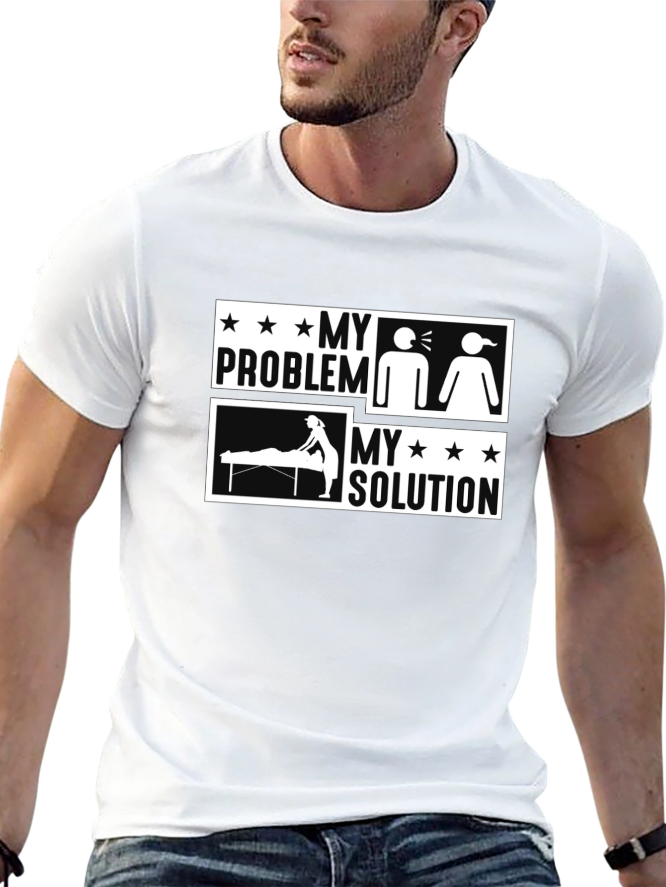 My Problem My Solution Massage Therapist T-Shirt
