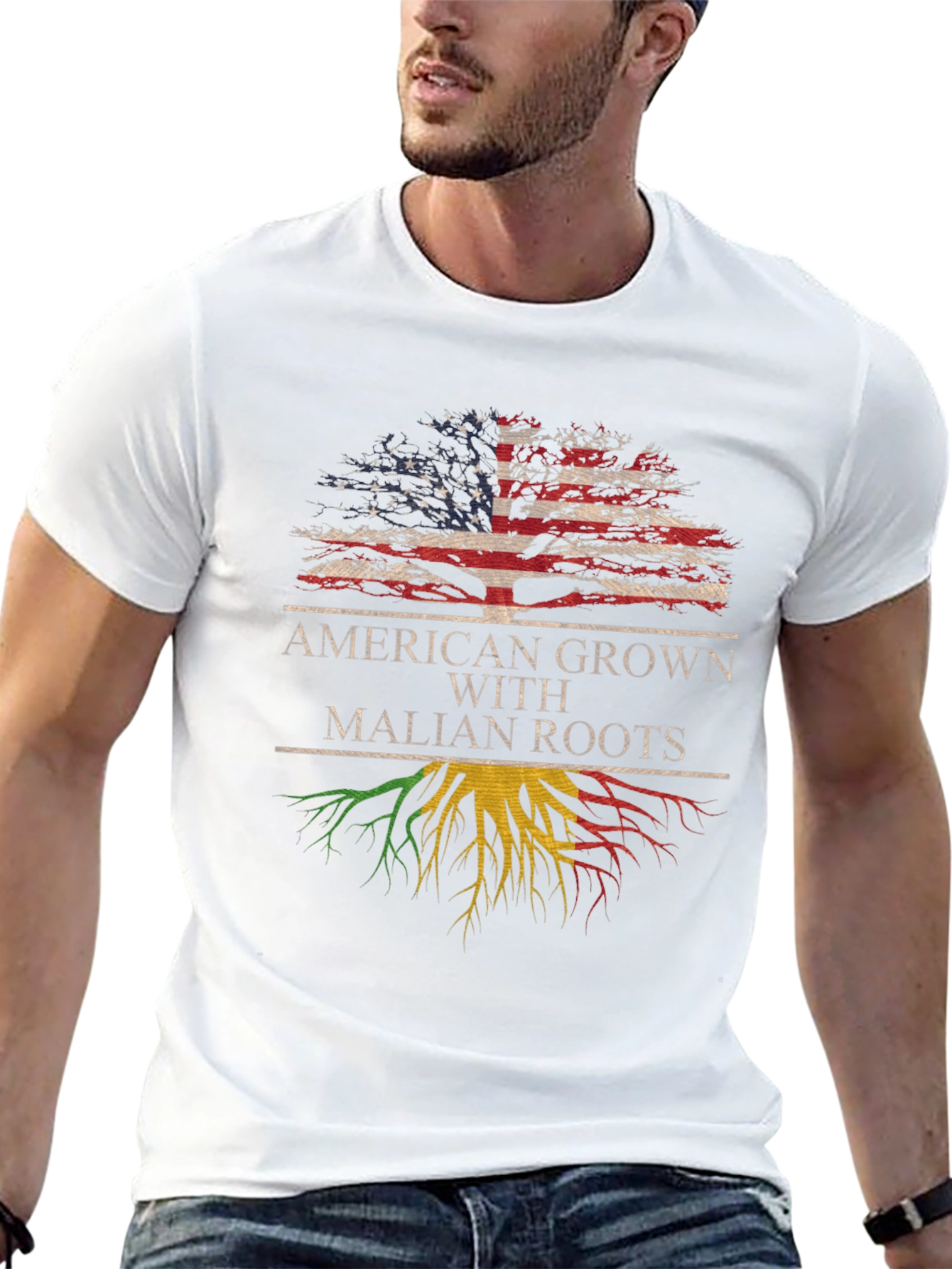 American Grown Malian Roots T-Shirt