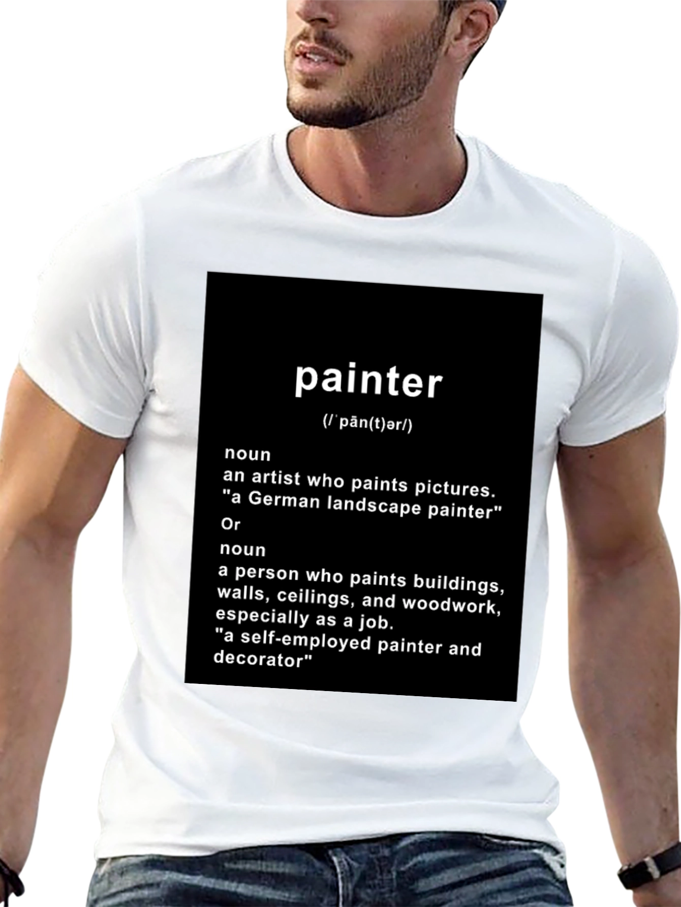 Painter Definition T-Shirt - Funny Artist Tee