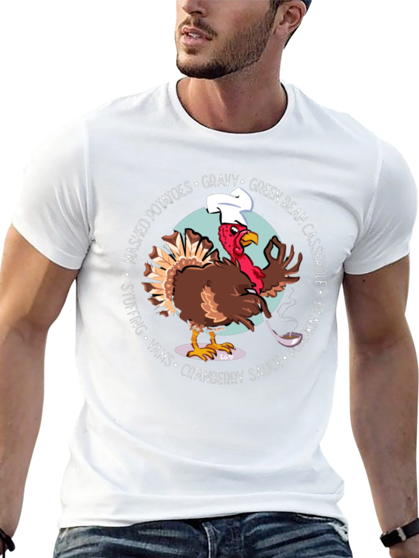 Thanksgiving Turkey Chef T-Shirt