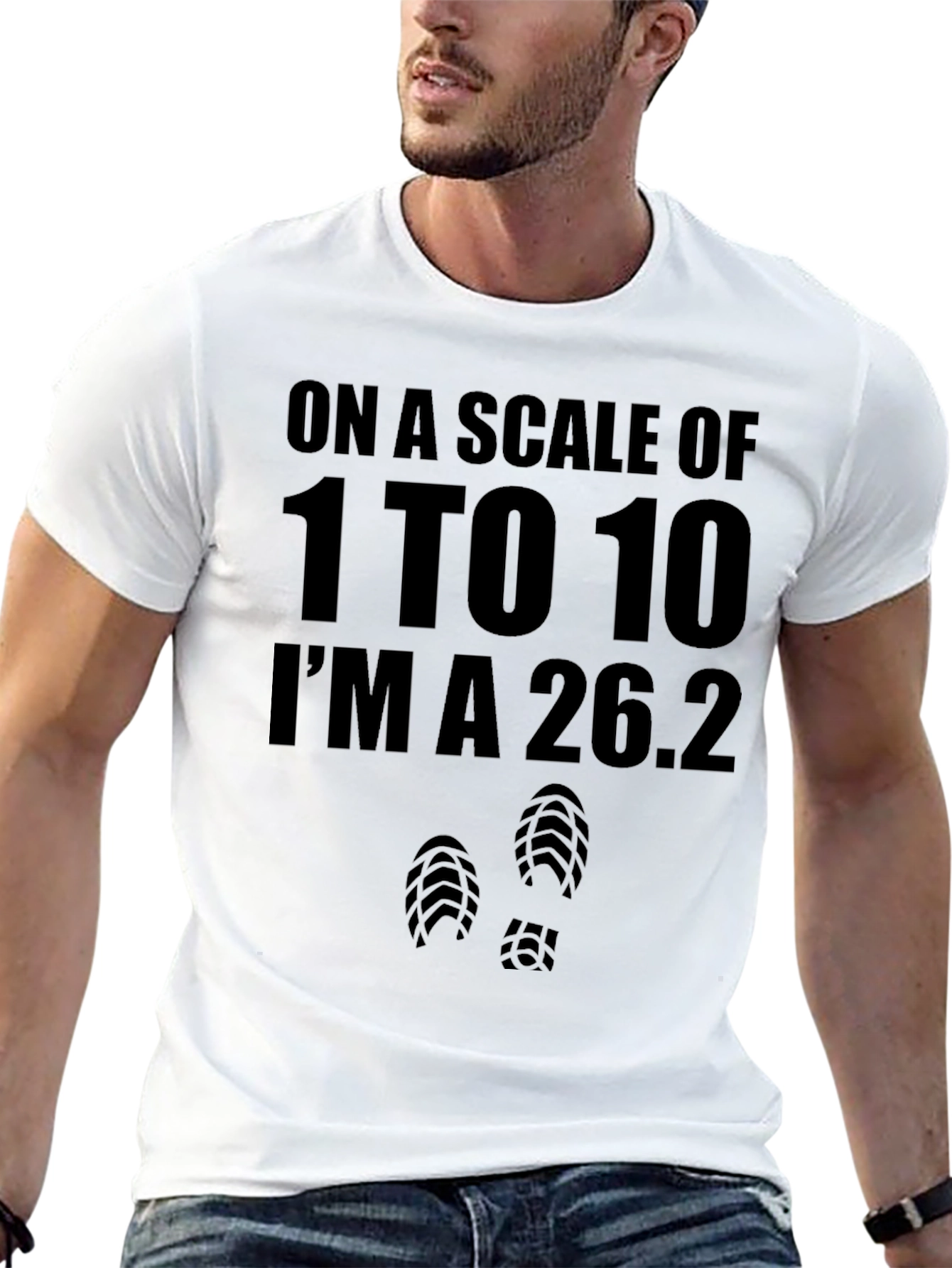 Marathon Runners 26.2 Scale T-Shirt