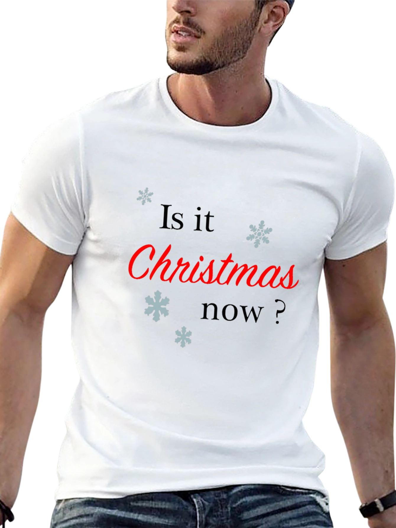 Christmas Now T-Shirt - Festive Holiday Apparel