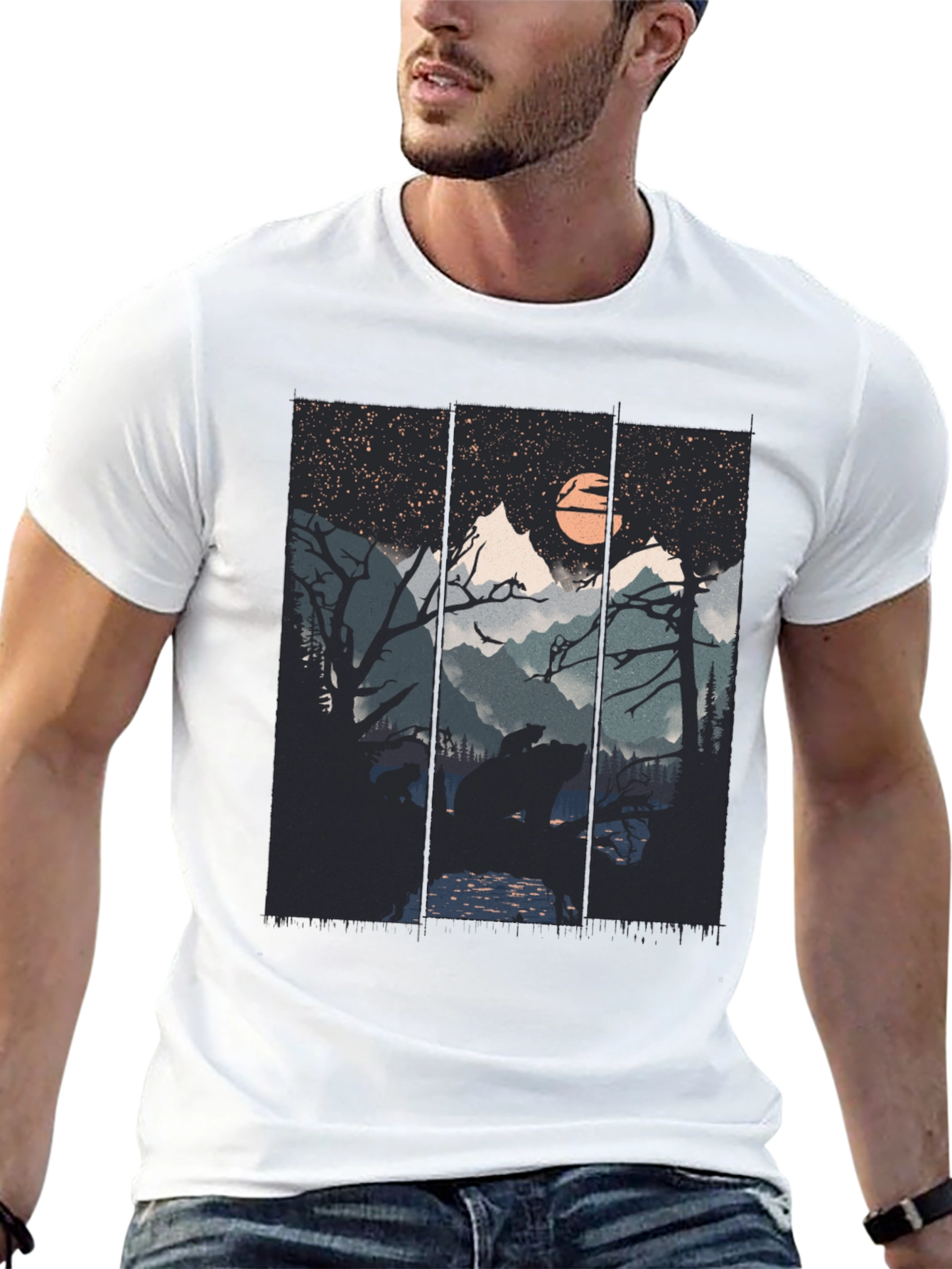 Nightscape Graphic Tee - Adventure Ready Style