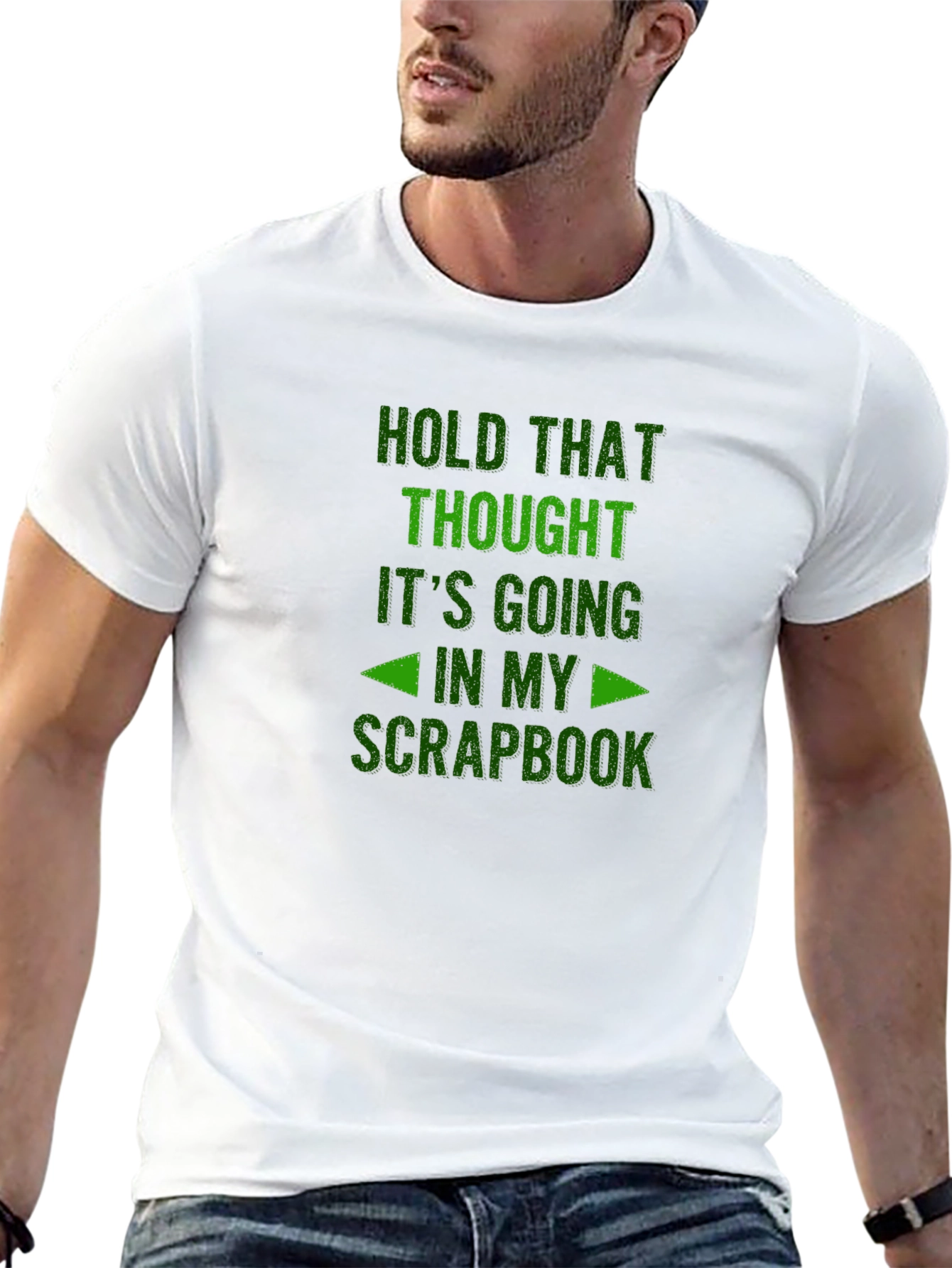 Hold That Thought Scrapbook T-Shirt