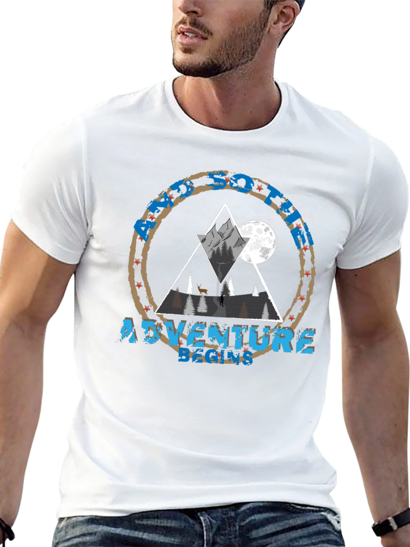 Adventure Begins Graphic Tee