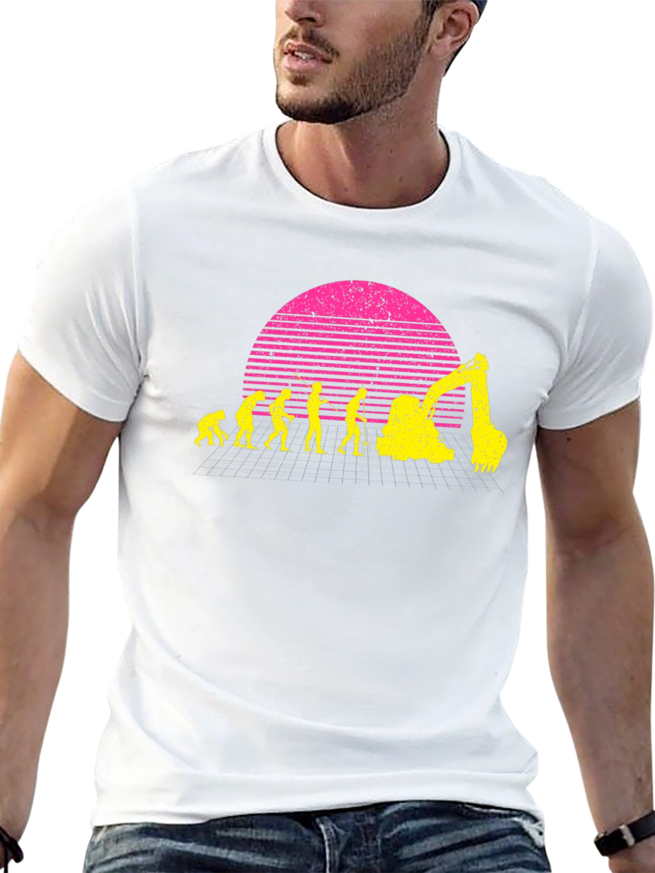 Construction Evolution T-Shirt - Black