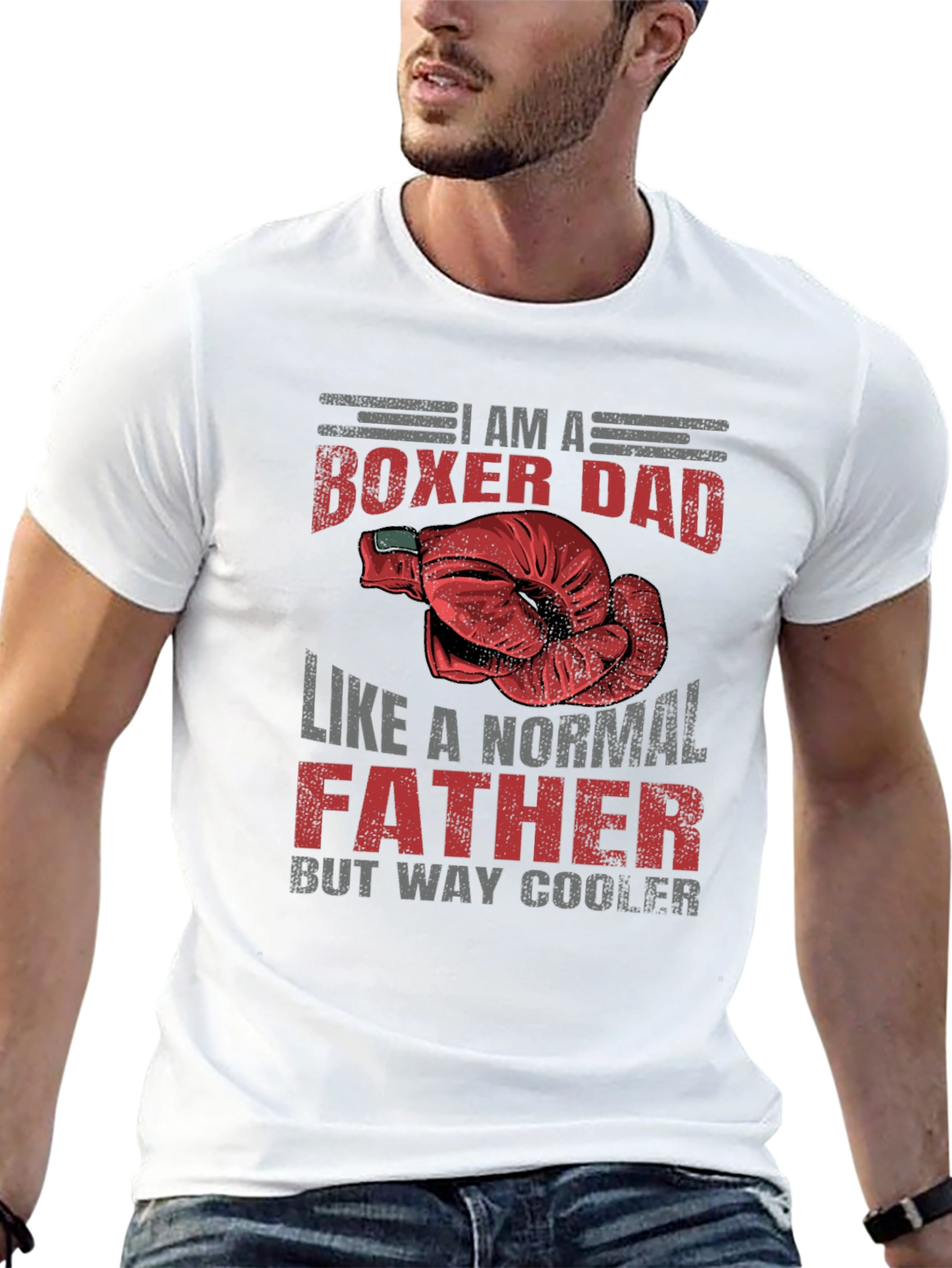Boxer Dad Graphic T-Shirt