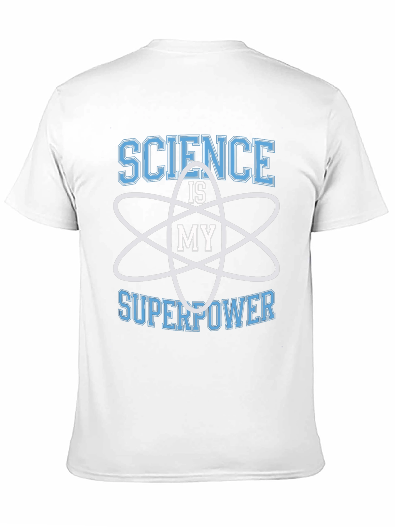 Science is My Superpower Black Graphic T-Shirt
