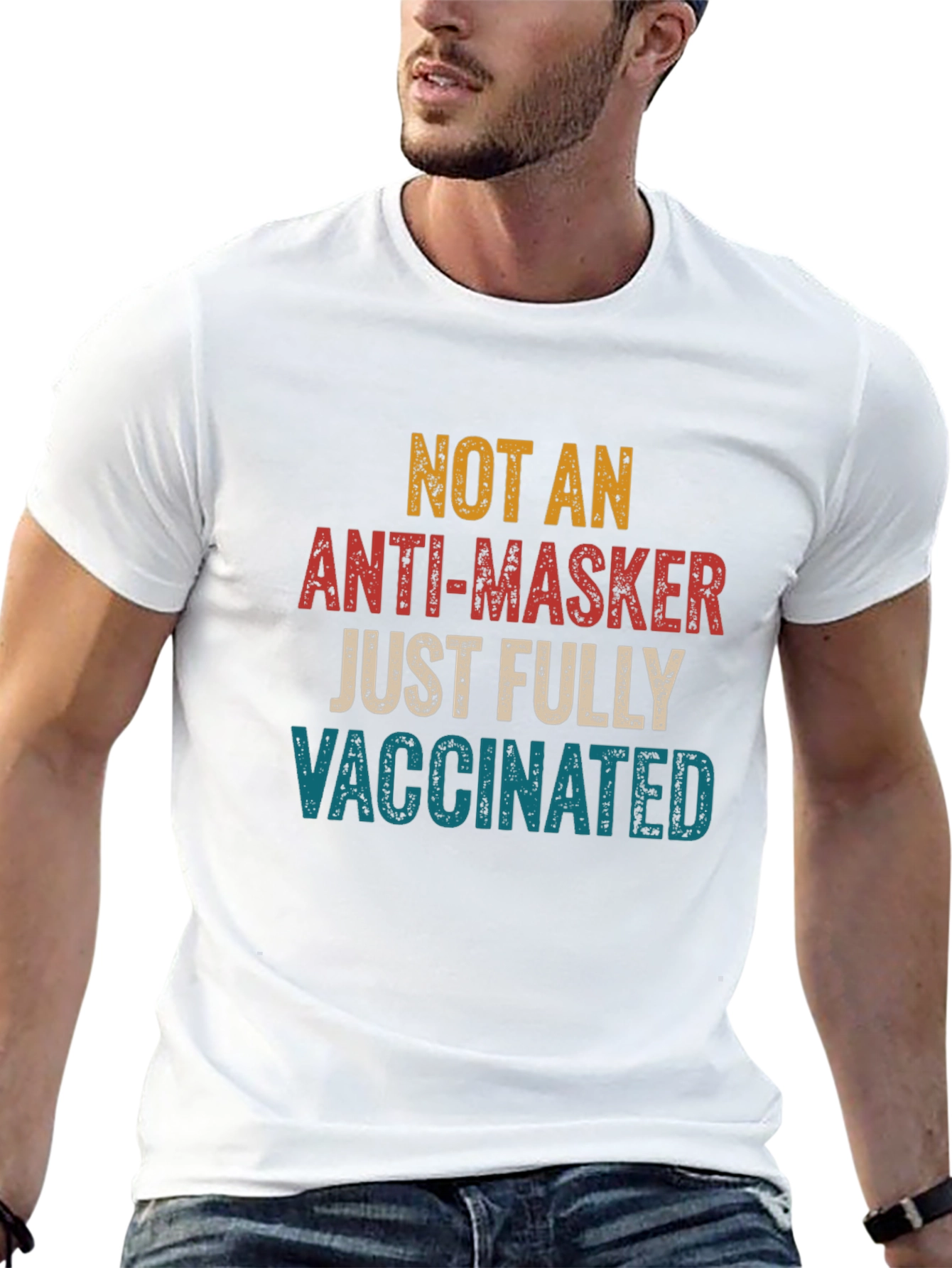 Fully Vaccinated T-Shirt - Anti-Masker Humor Tee