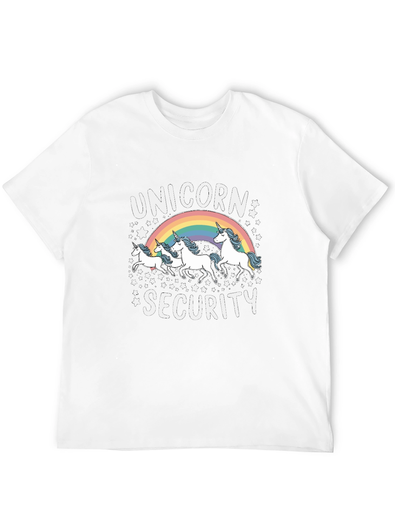 Unicorn Security Graphic Tee