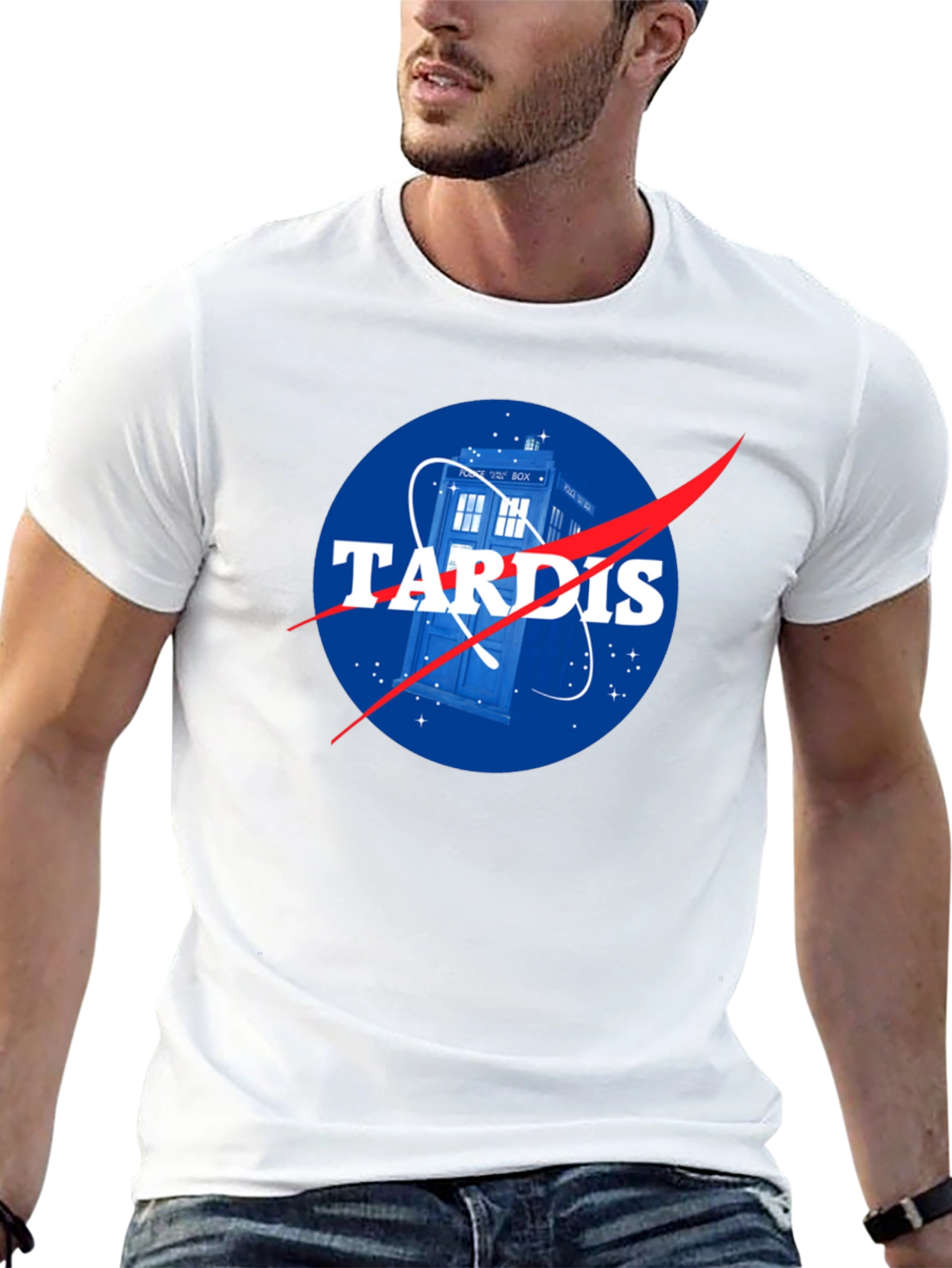 NASA TARDIS Doctor Who Fan T-Shirt