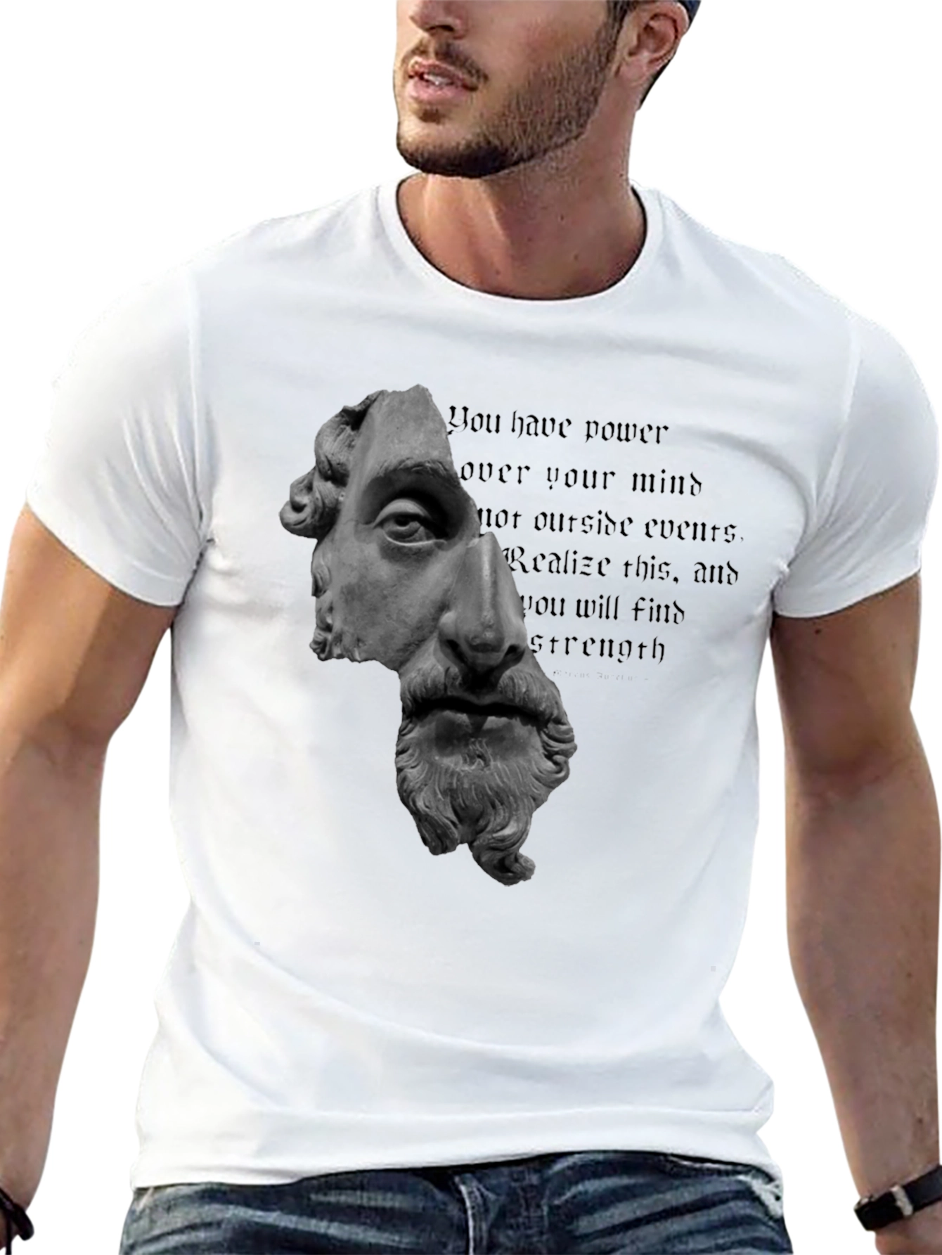 Stoic Philosophy T-Shirt: Find Strength Within