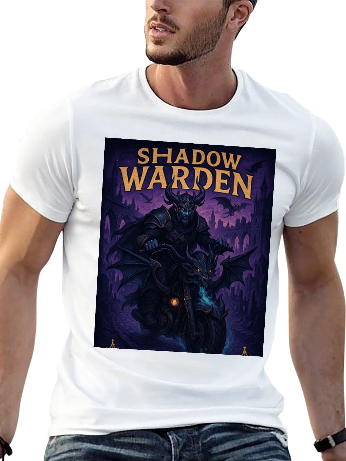 Shadow Warden Motorcycle T-Shirt