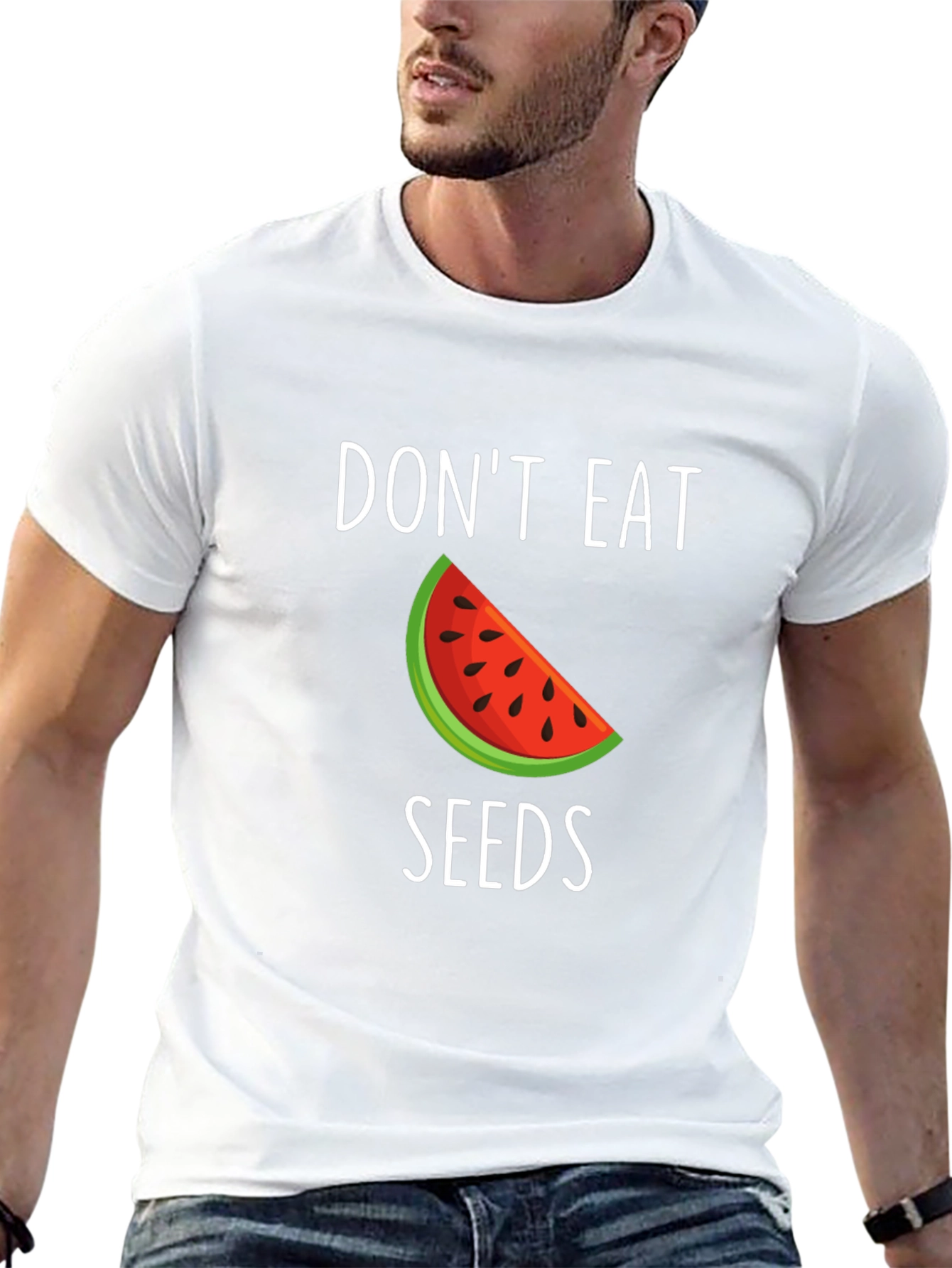 Dont Eat Seeds Funny Watermelon T-Shirt