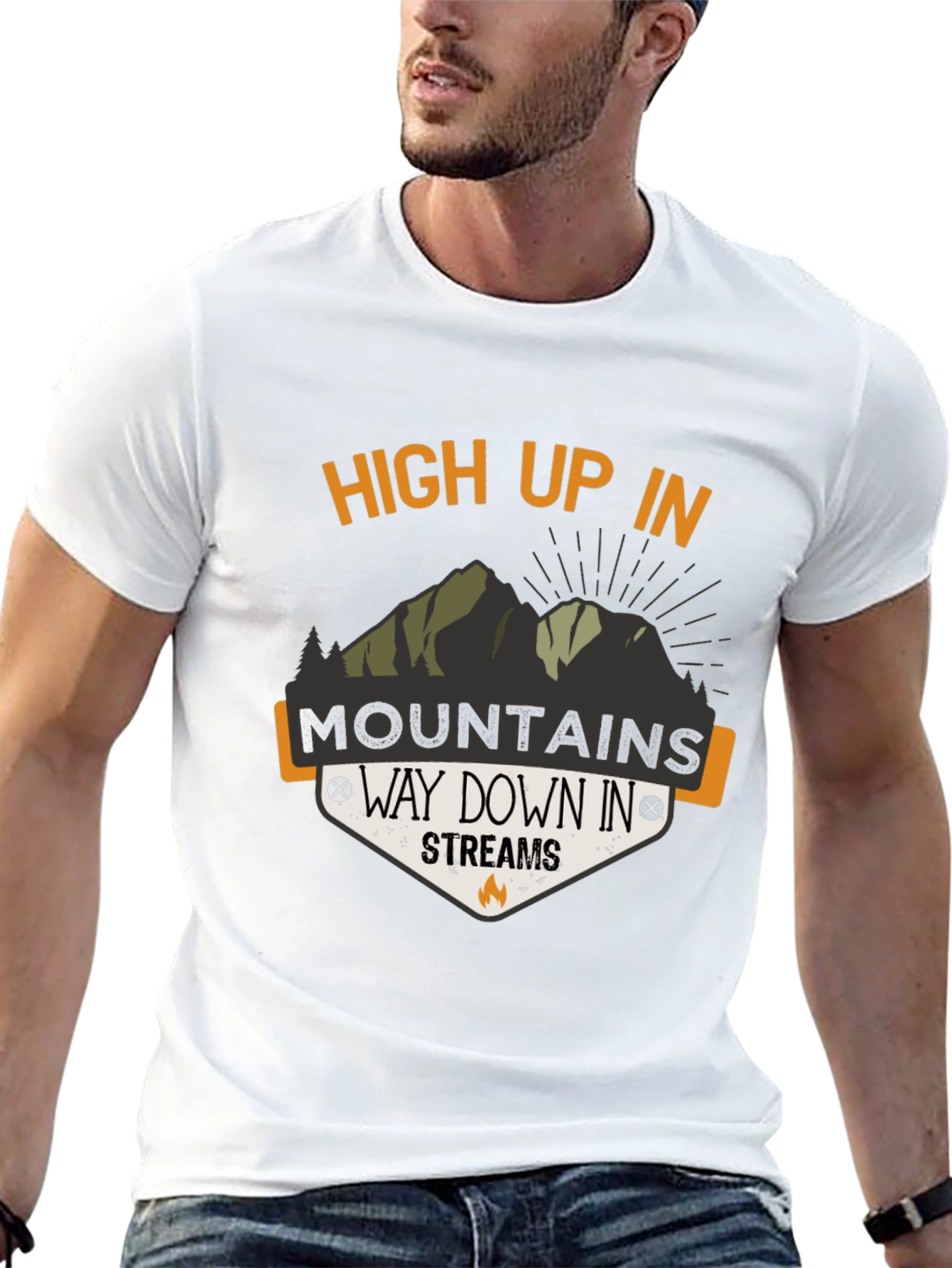 High Up in Mountains T-Shirt